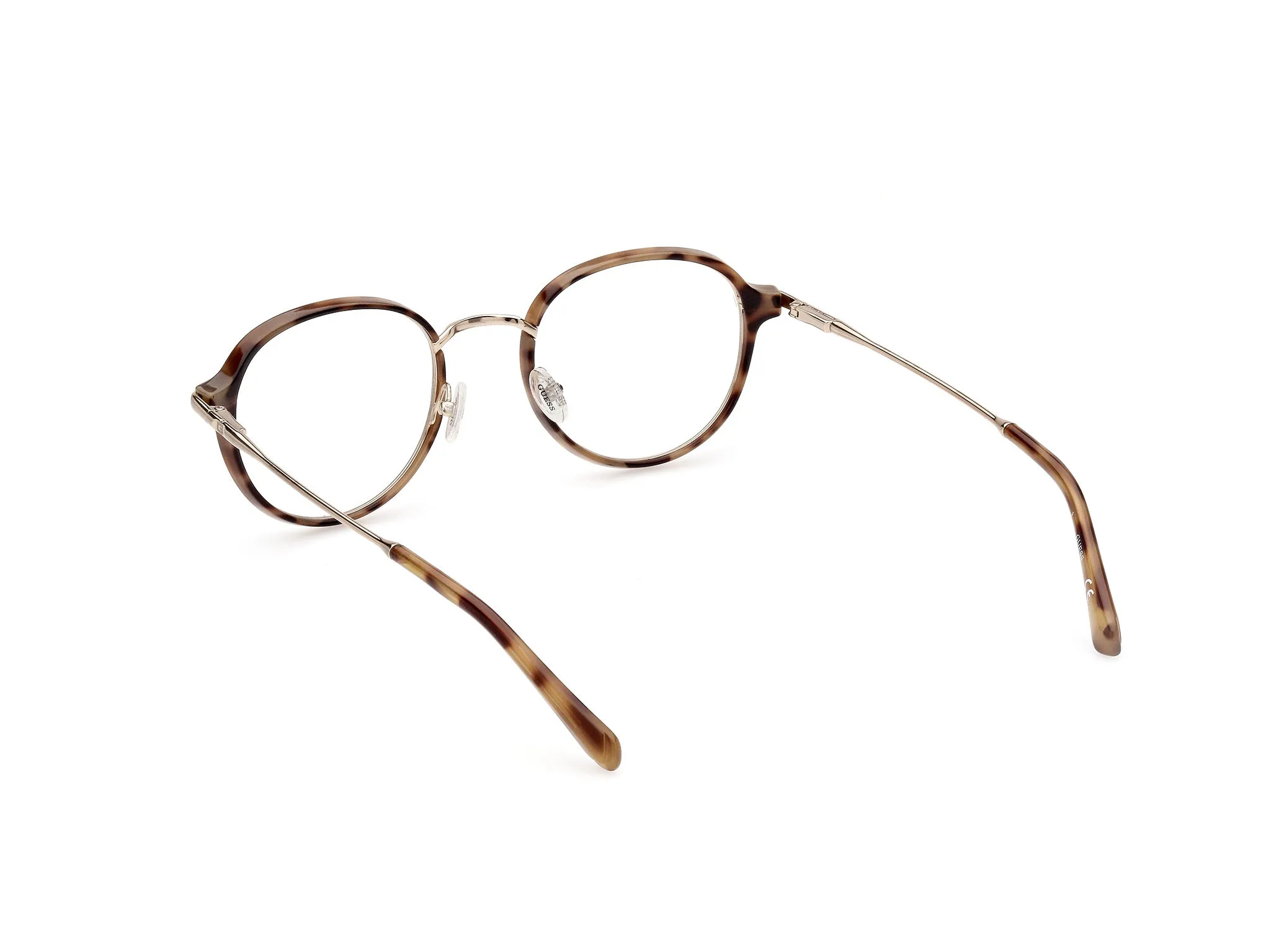 Guess GU50079 53 Montature da vista Iniettato Havana Rotonda Normale - immagine 4
