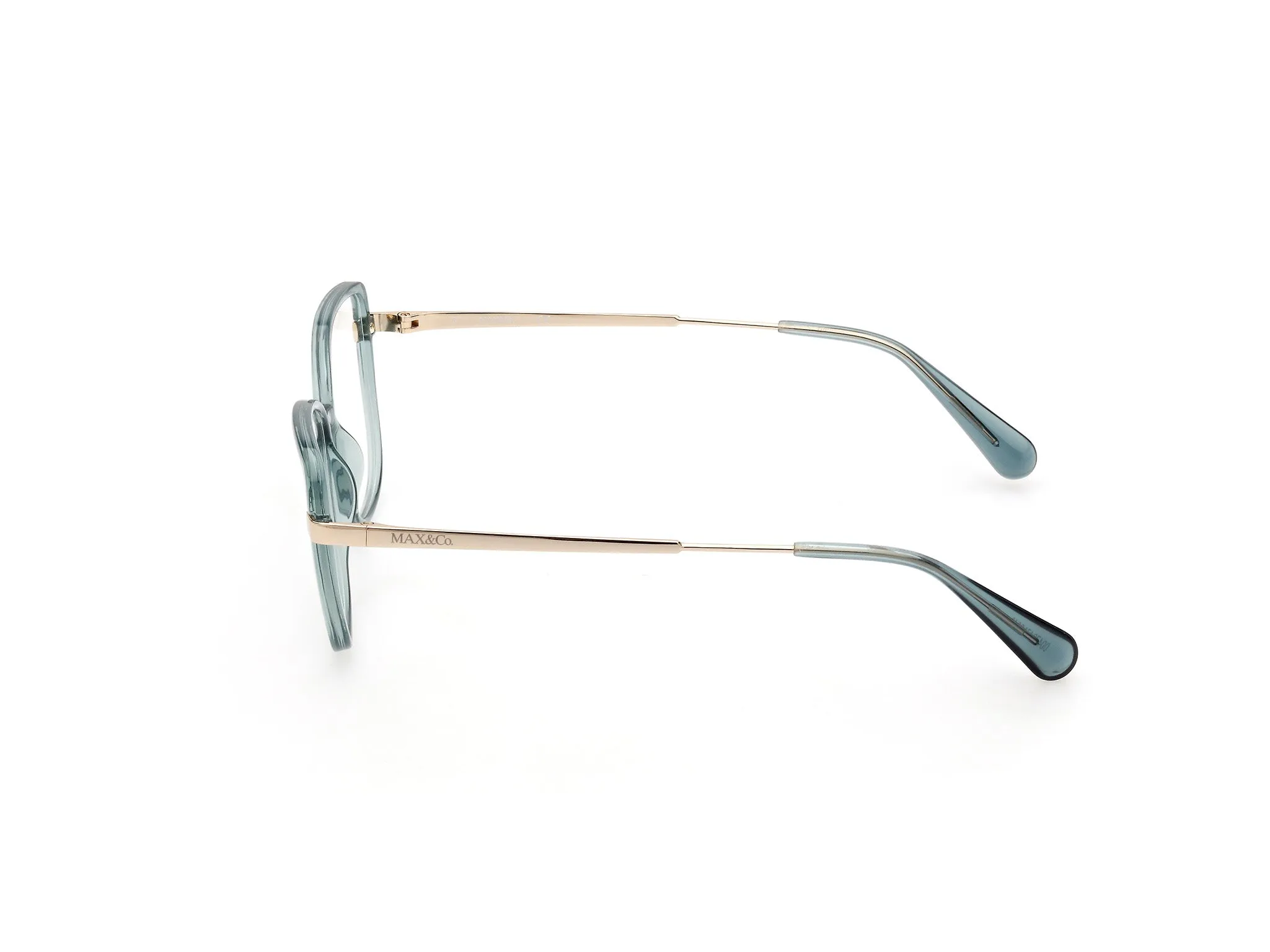 MAX&Co MO5102 96 Montature da vista Iniettato Verde Cat Eye Normale - immagine 2