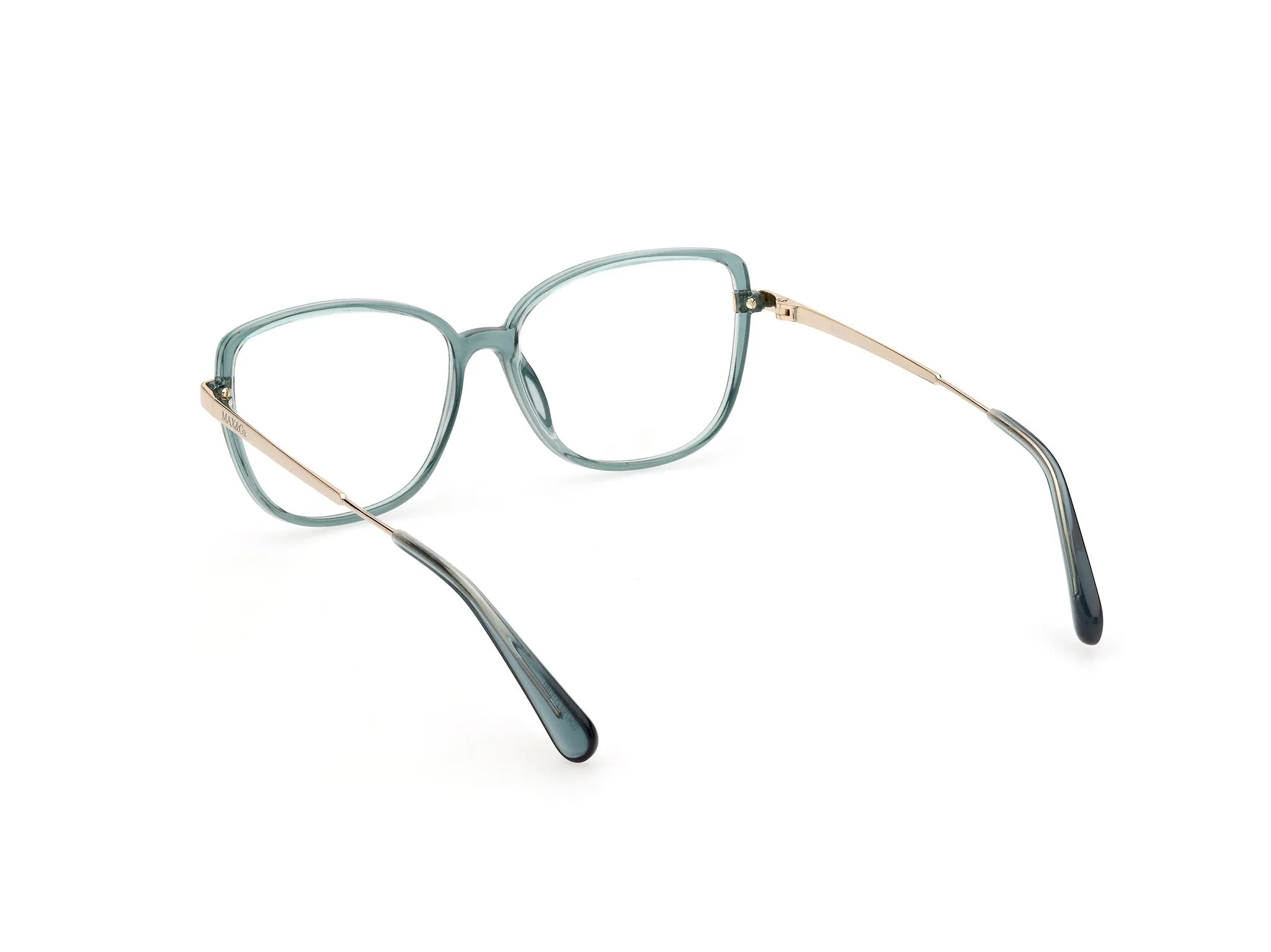 MAX&Co MO5102 96 Montature da vista Iniettato Verde Cat Eye Normale - immagine 4