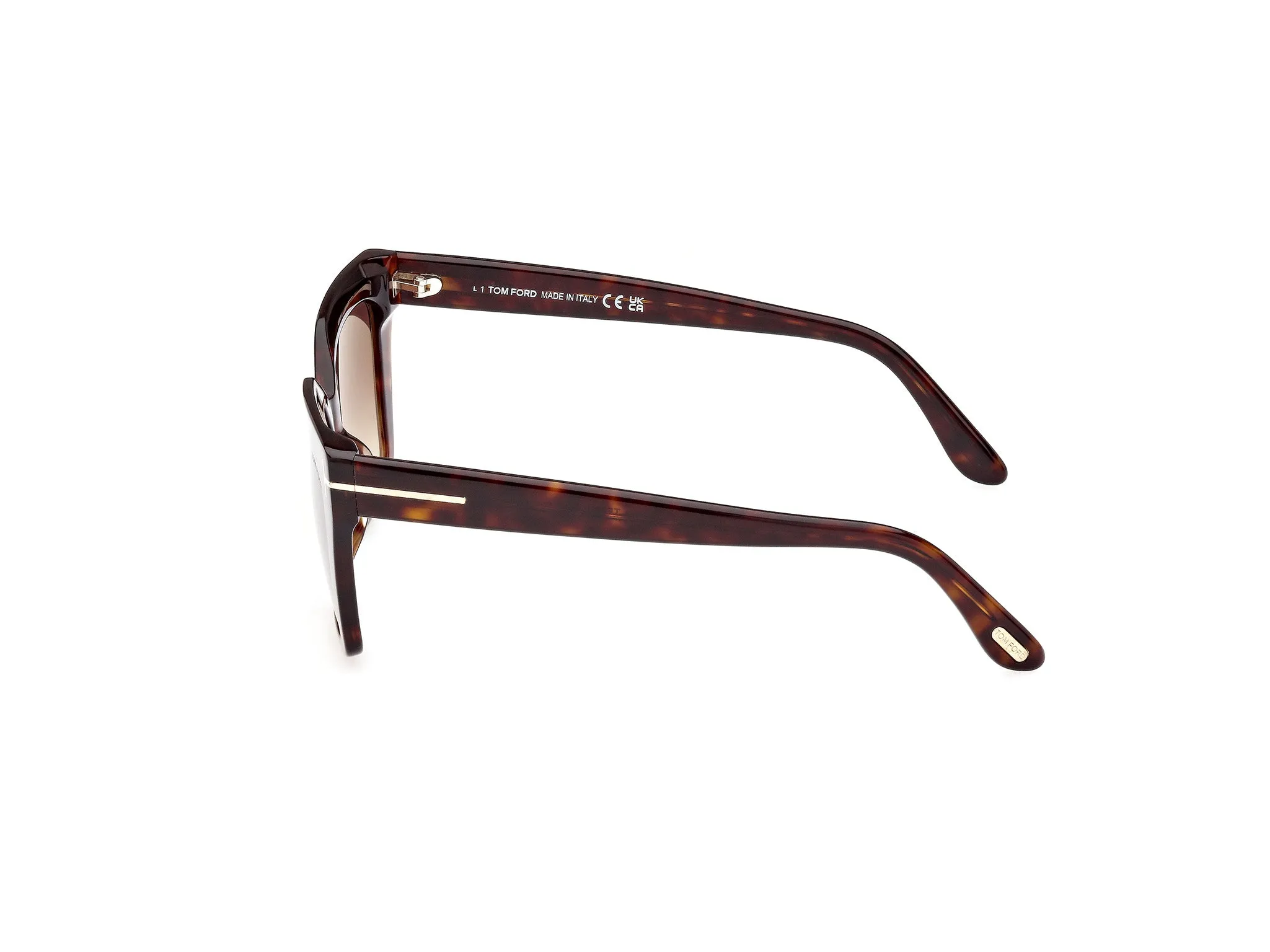 TOM FORD FT1030 WINONA 52F Occhiali da sole Acetato Cat Eye Normale Sfumato - immagine 2