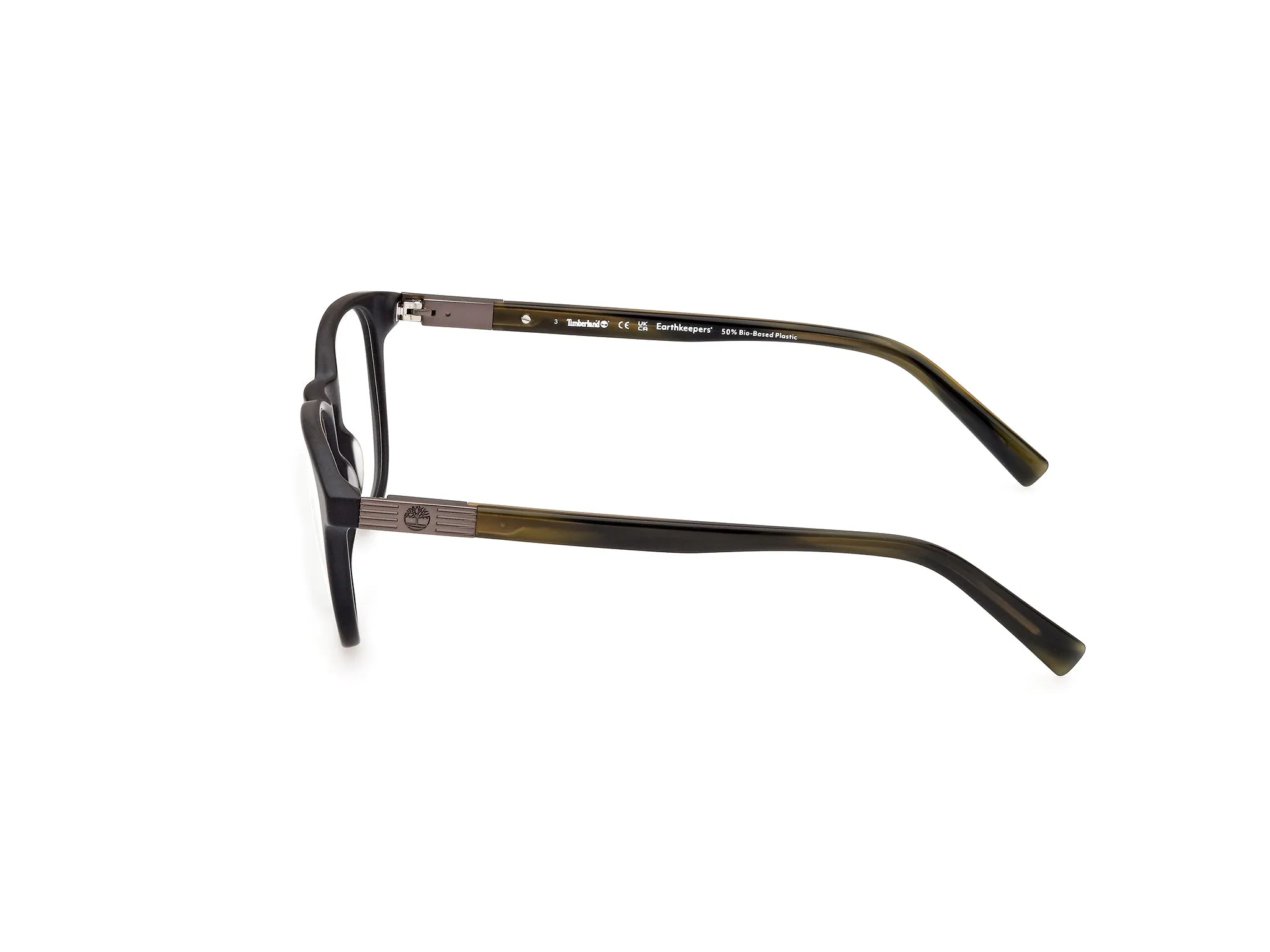 Timberland TB1804 2 Montature da vista Acetato Nero Rotonda Normale - immagine 2