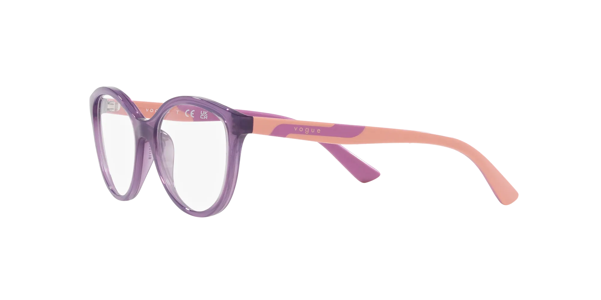 VOGUE EYEWEAR VY2019 3064 Montature da vista Iniettato Viola Pillow Normale - immagine 4