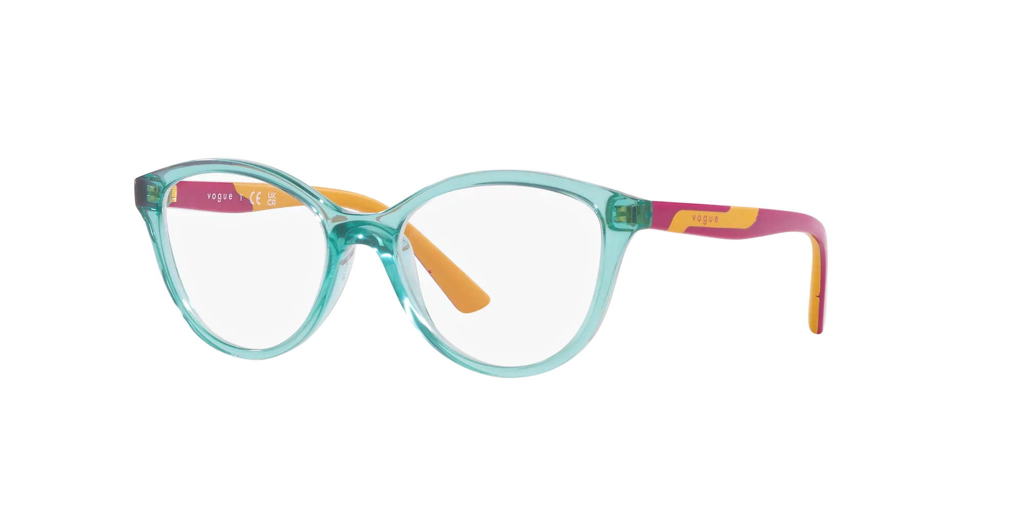 VOGUE EYEWEAR VY2019 3032 Montature da vista Iniettato Verde Pillow Normale - immagine 3