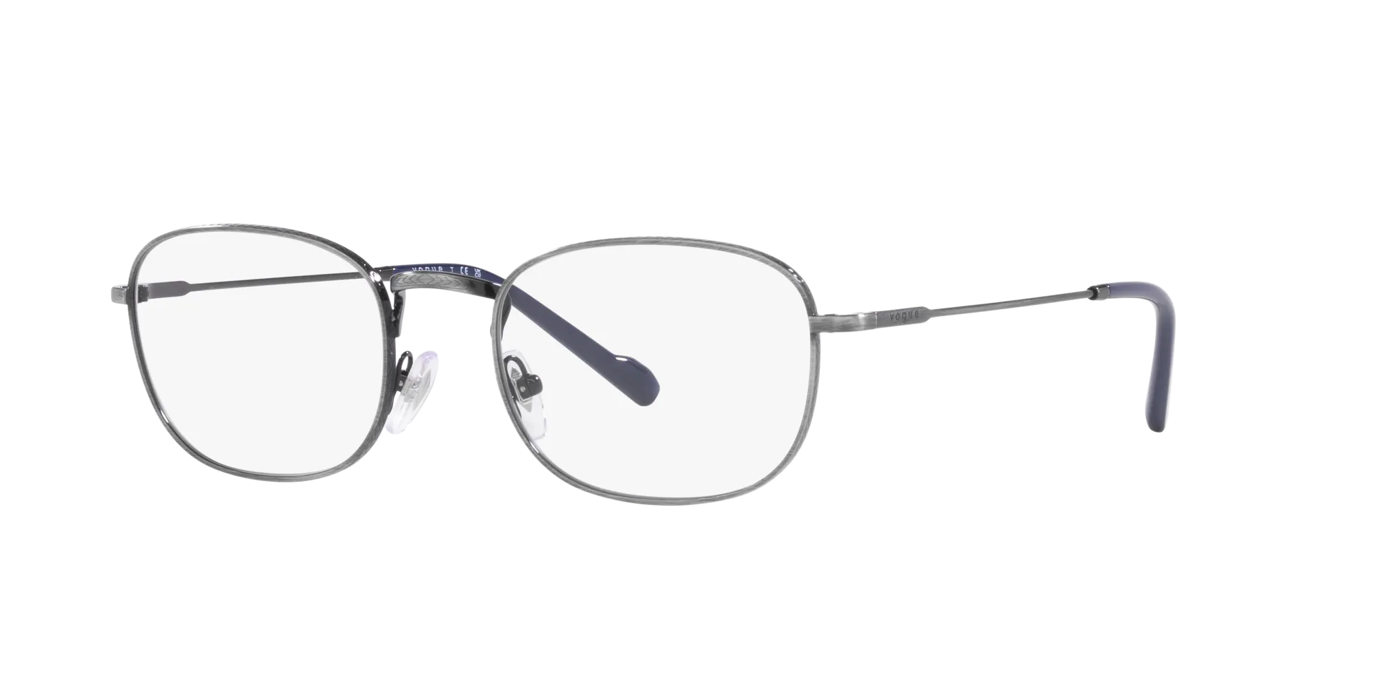 VOGUE EYEWEAR VO4275 5136 Montature da vista Metallo Argento Trasparente Pillow Normale - immagine 3