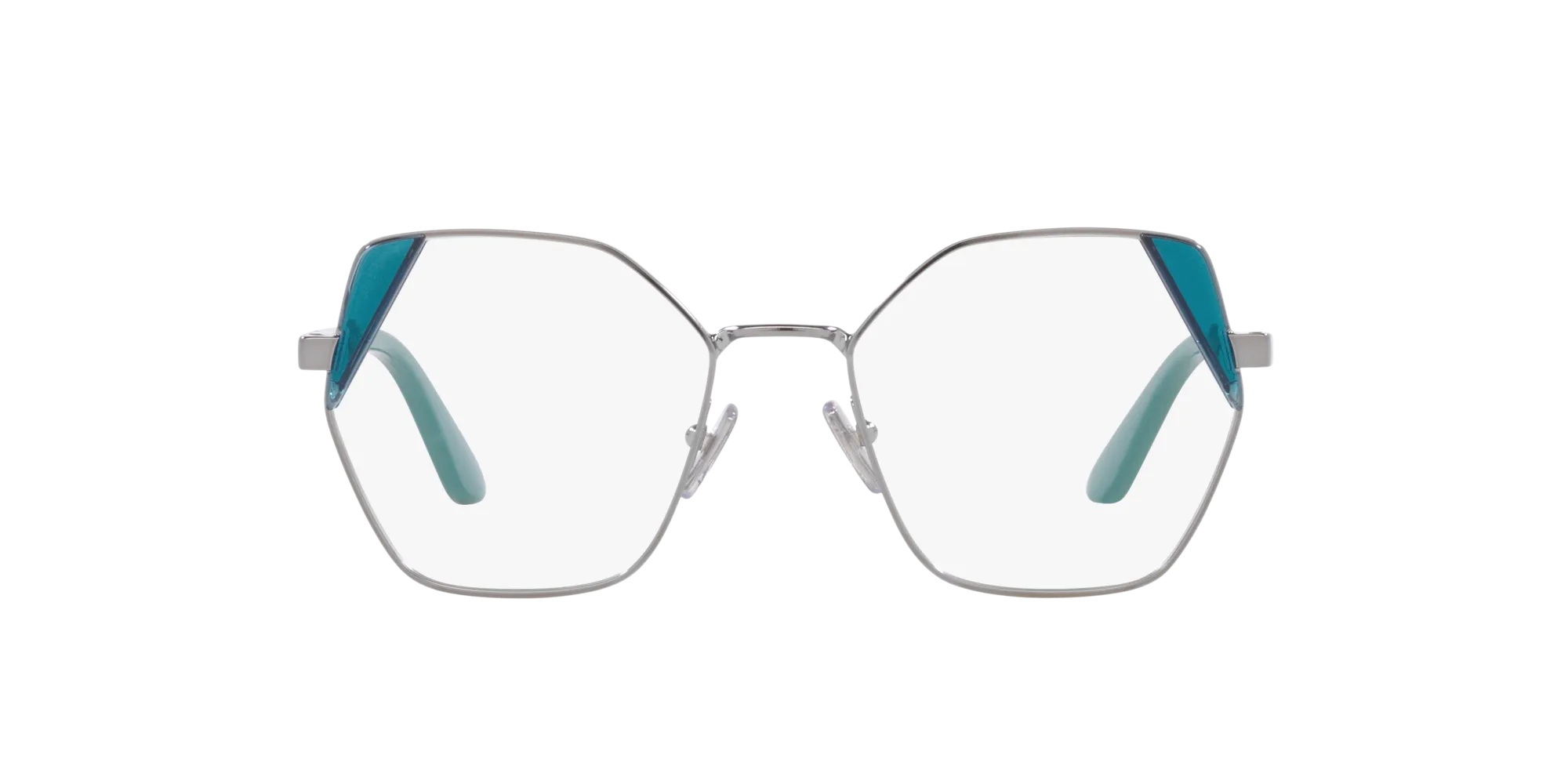VOGUE EYEWEAR VO4270 548 Montature da vista Metallo Grigio Geometrica Normale - immagine 2