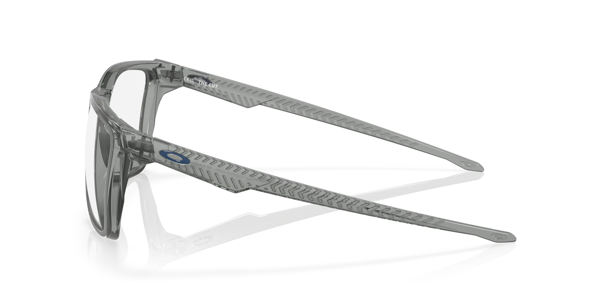 Oakley OX8058 THE CUT 805804 Montature da vista O_Matter Grigio Trasparente Squadrata Normale - immagine 4