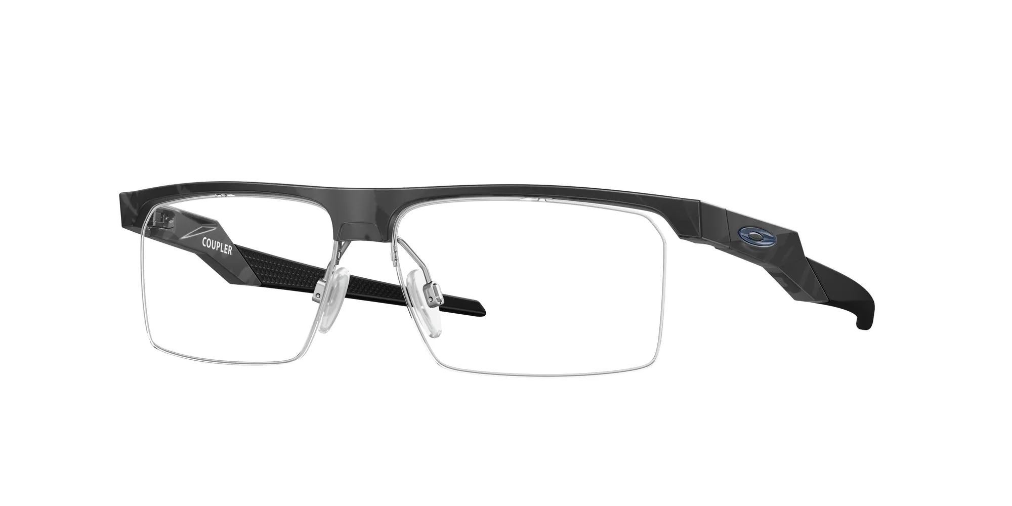Oakley OX8053 COUPLER 805304 Montature da vista O_Matter Nero Trasparente Squadrata Normale - immagine 1