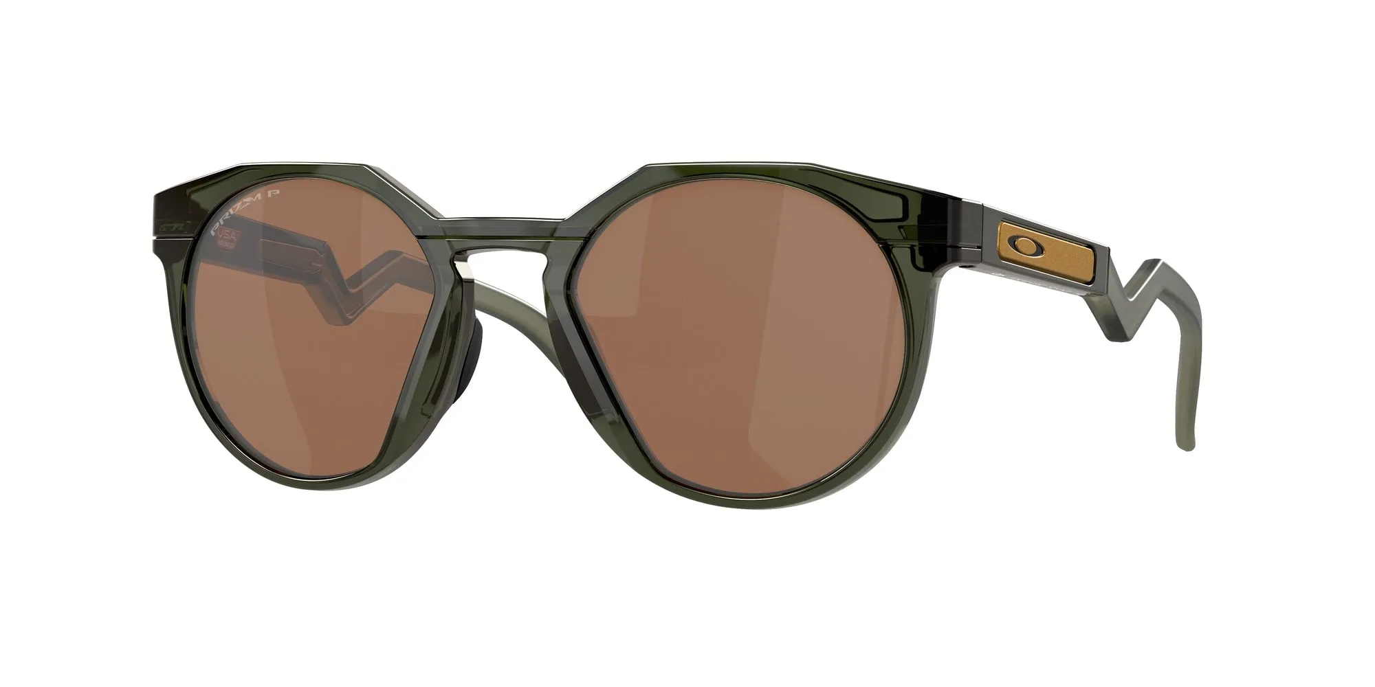 Oakley OO9242 HSTN 924203 Occhiali da sole O_Matter Verde Prizm Tungsten Polar Rotonda Polarizzata Prizm - immagine 1
