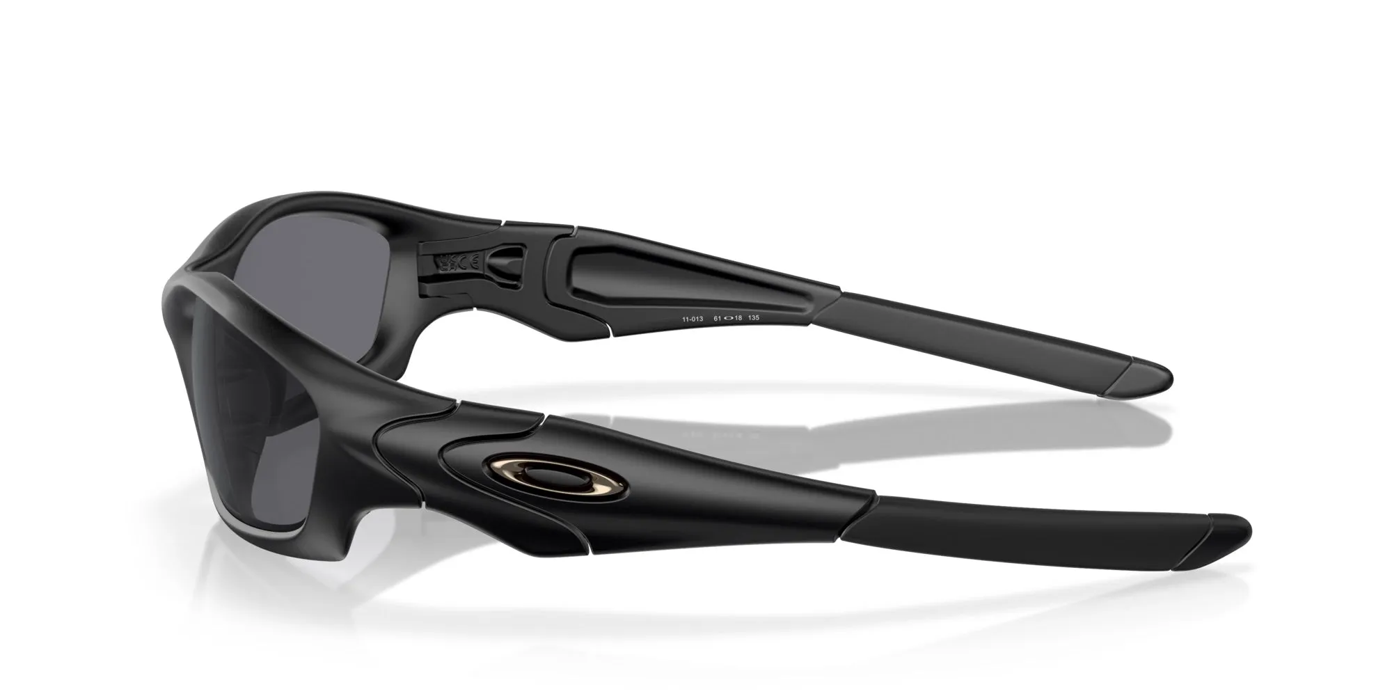 Oakley OO9039 STRAIGHT JACKET 11-013 Occhiali da sole O_Matter Nero Grigio Squadrata Normale - immagine 4