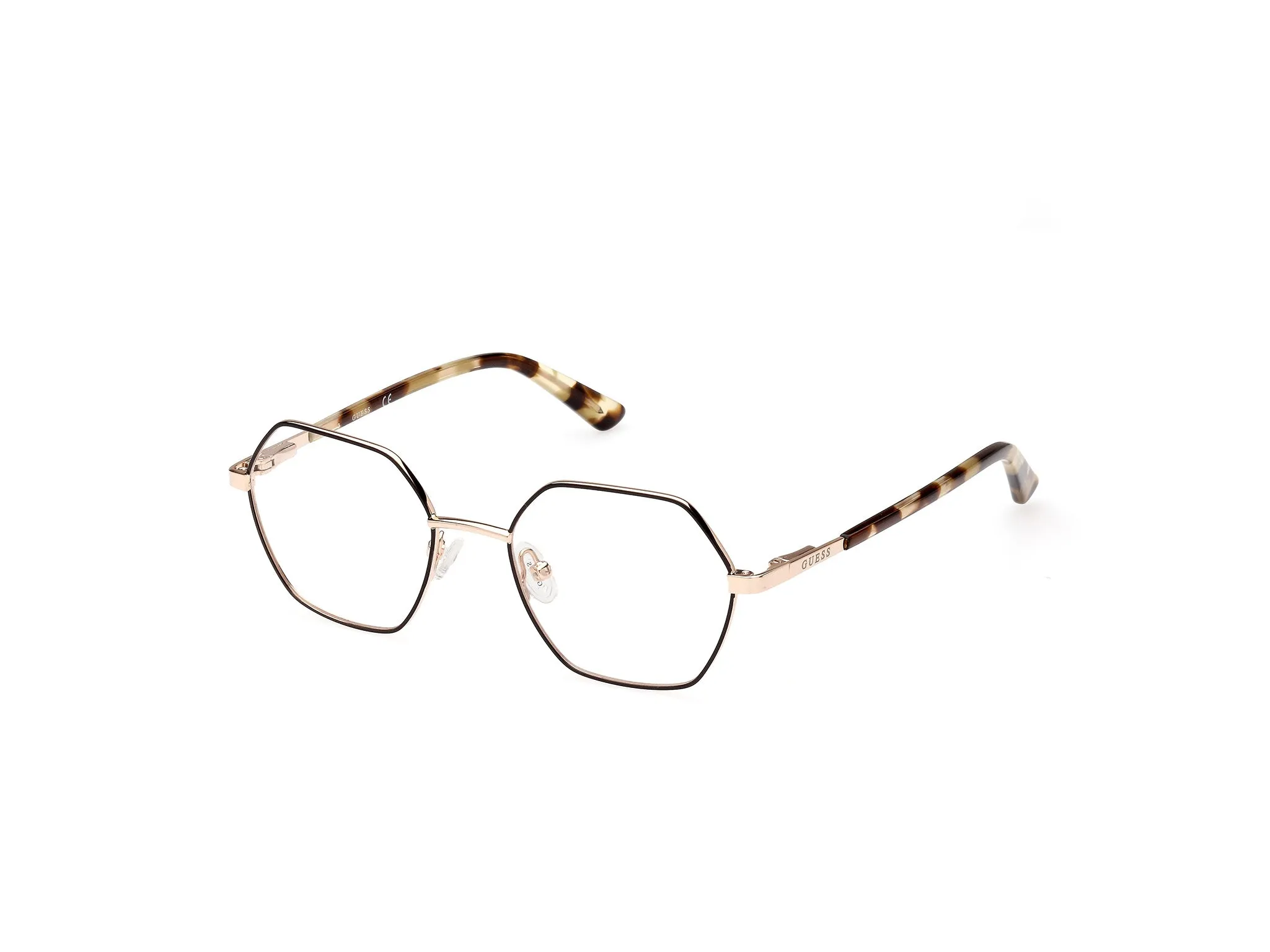 Guess GU8275 33 Montature da vista Alluminio Oro Geometrica Normale - immagine 1