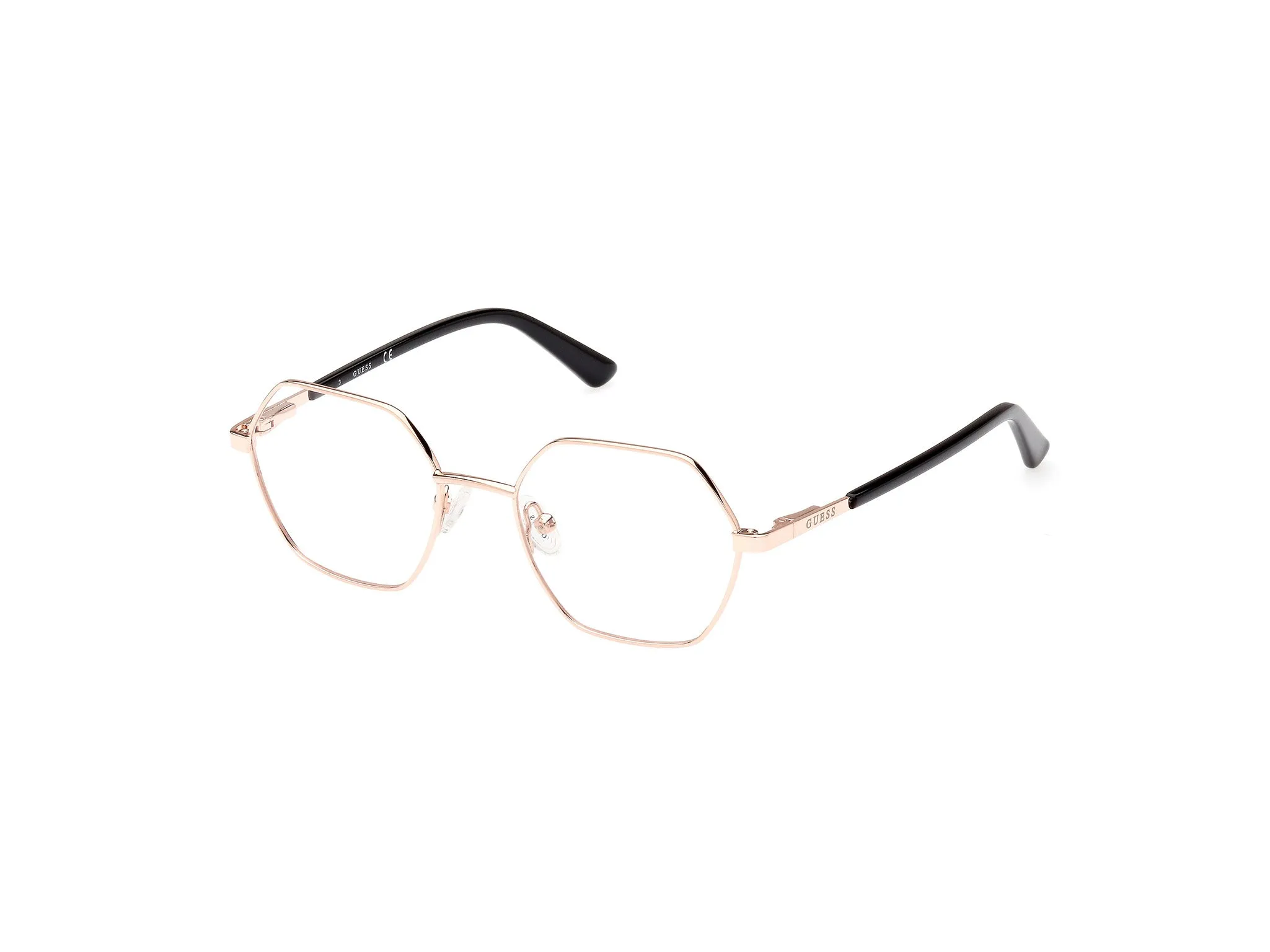 Guess GU8275 5 Montature da vista Alluminio Nero Geometrica Normale - immagine 1