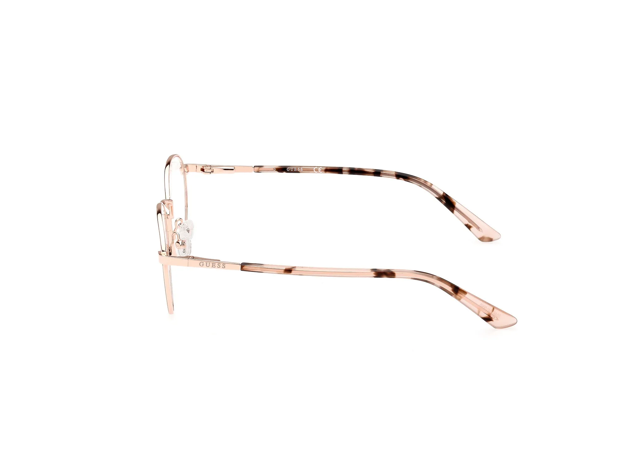 Guess GU8274 59 Montature da vista Alluminio Beige Rotonda Normale - immagine 3