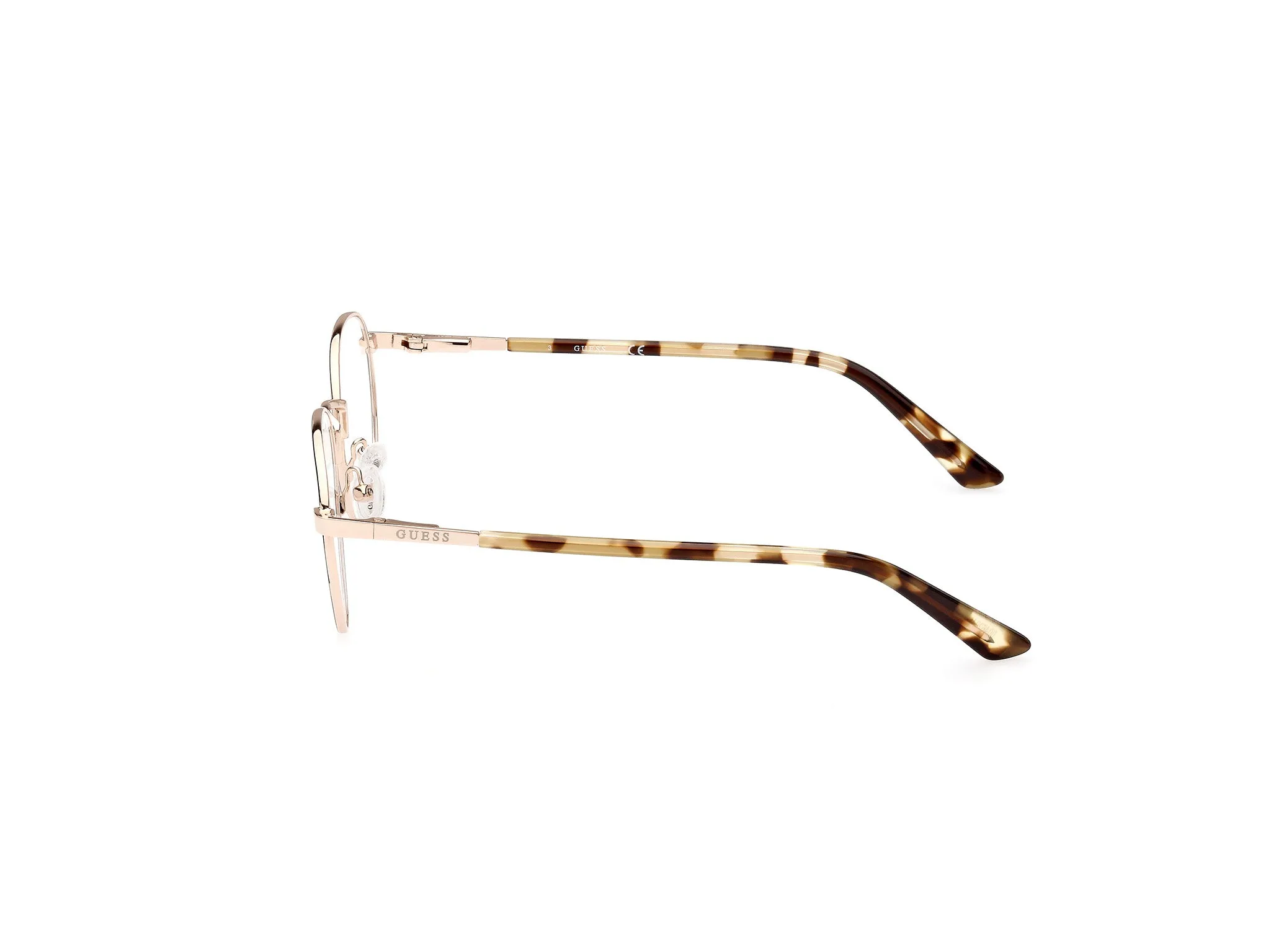 Guess GU8274 33 Montature da vista Alluminio Oro Rotonda Normale - immagine 3