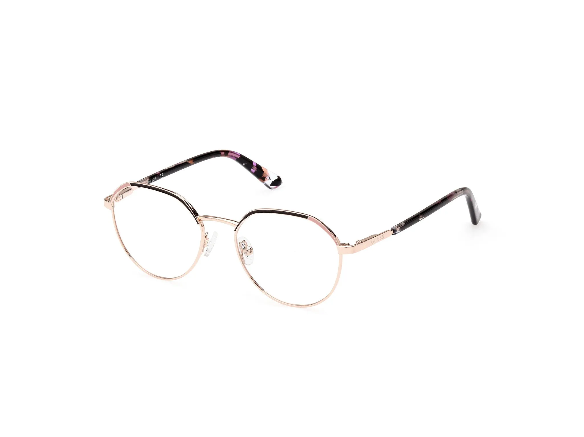 Guess GU8272 28 Montature da vista Alluminio Oro Geometrica Normale - immagine 1