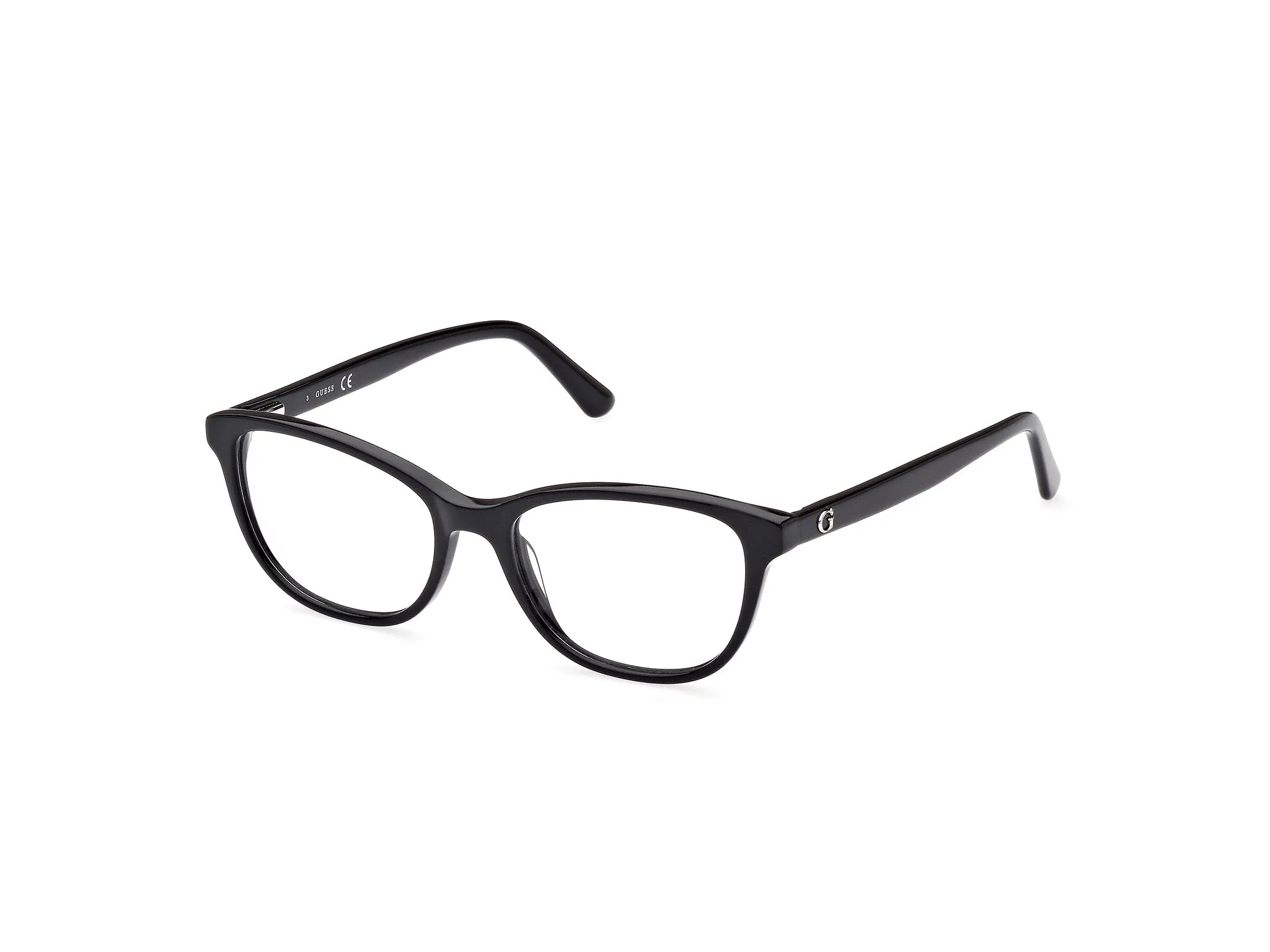 Guess GU8270 1 Montature da vista Acetato Nero Squadrata Normale - immagine 1