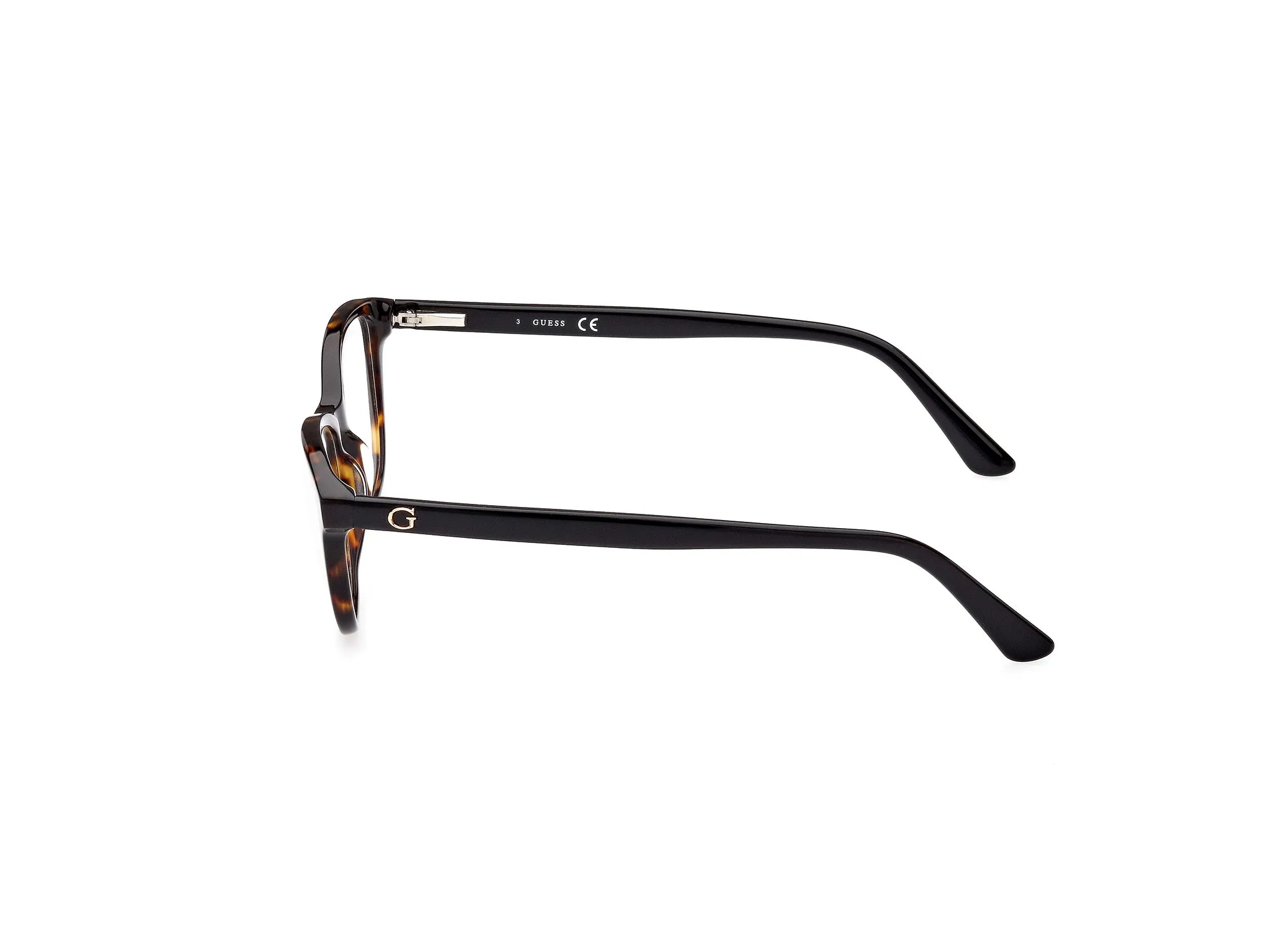 Guess GU8270 52 Montature da vista Acetato Havana Squadrata Normale - immagine 3