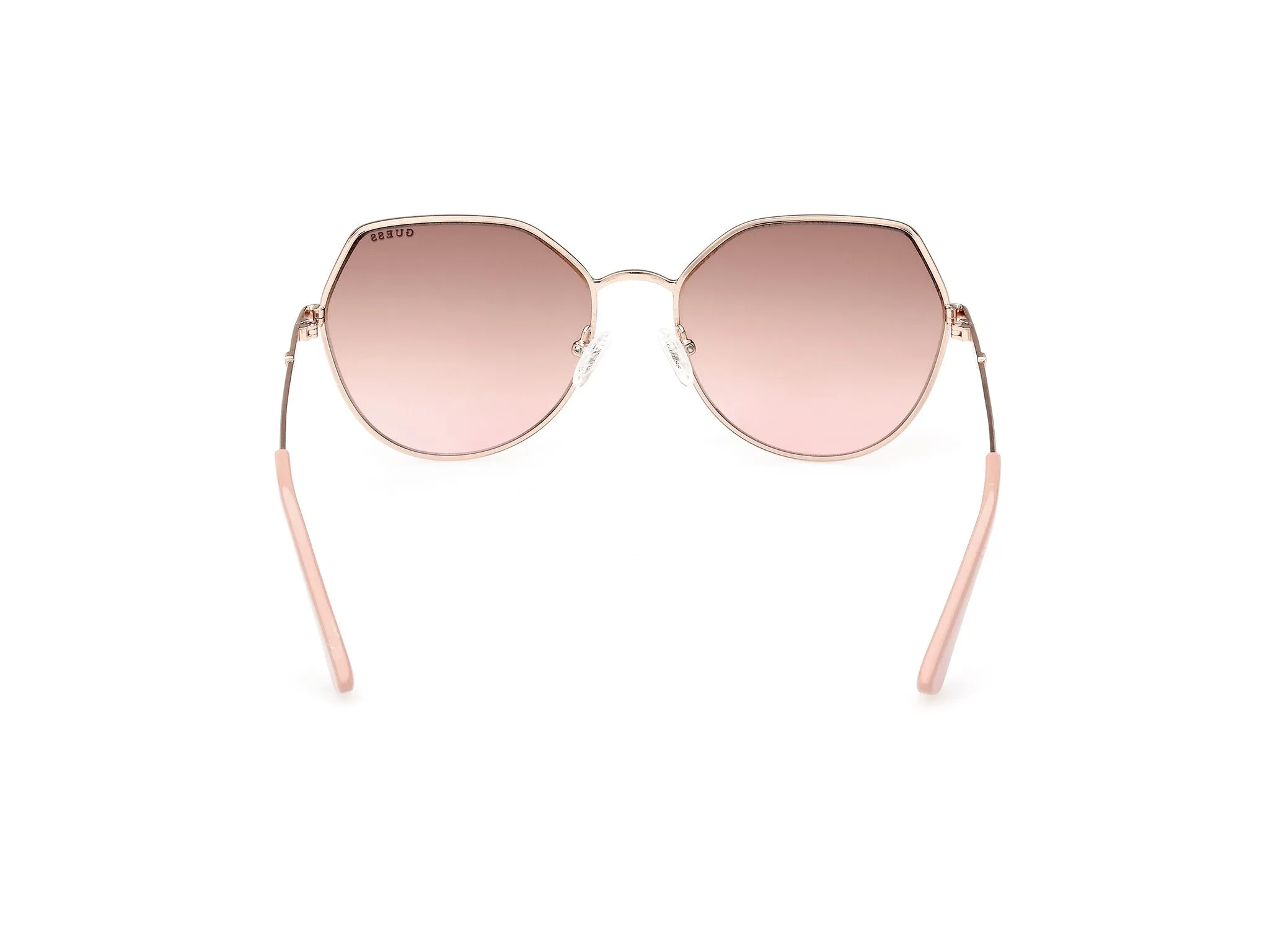 Guess GU7867 32F Occhiali da sole Metallo Oro Marrone Geometrica Normale Sfumato - immagine 4