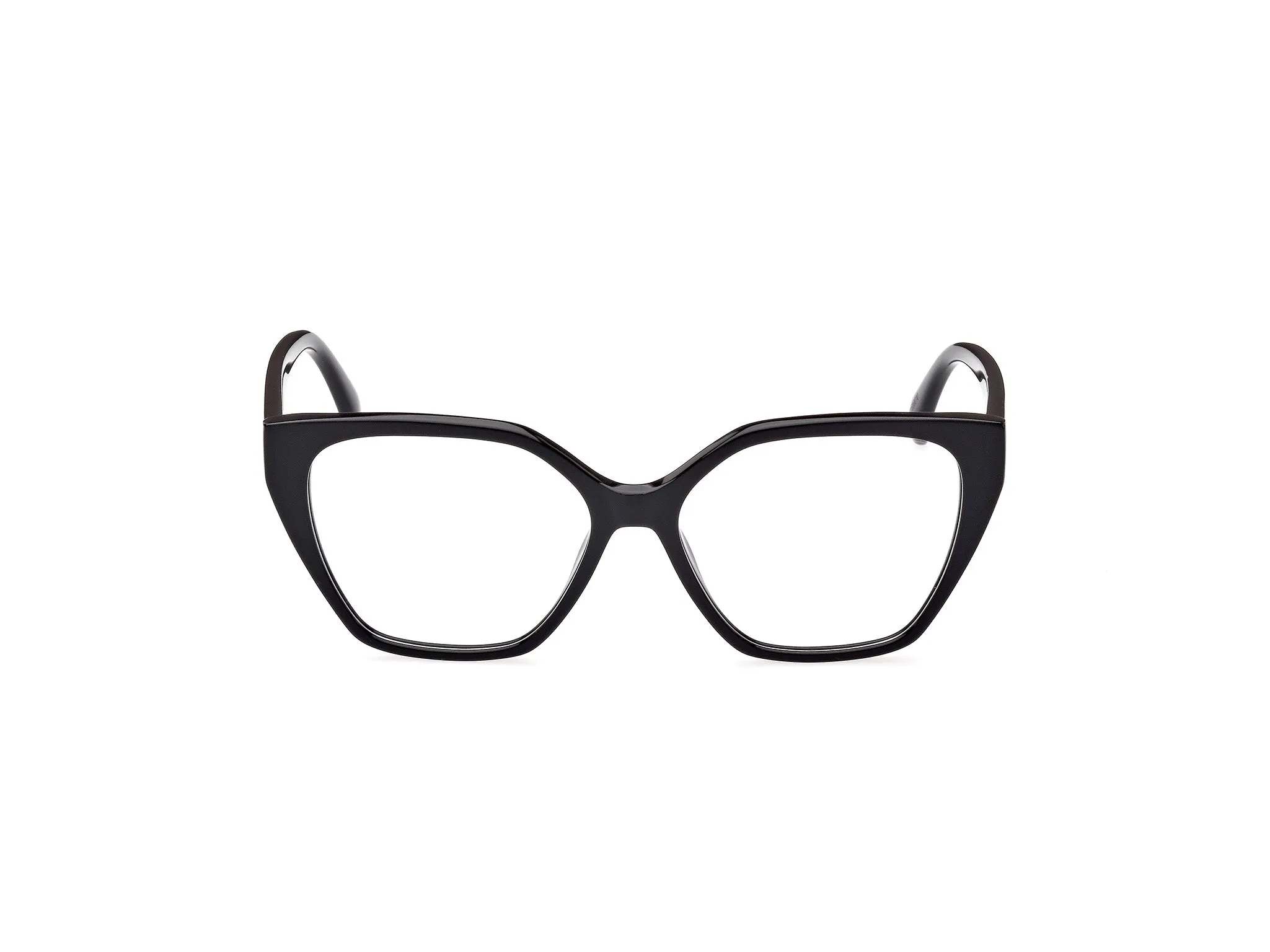 Max Mara MM5085 1 Montature da vista Acetato Nero Geometrica Normale - immagine 2