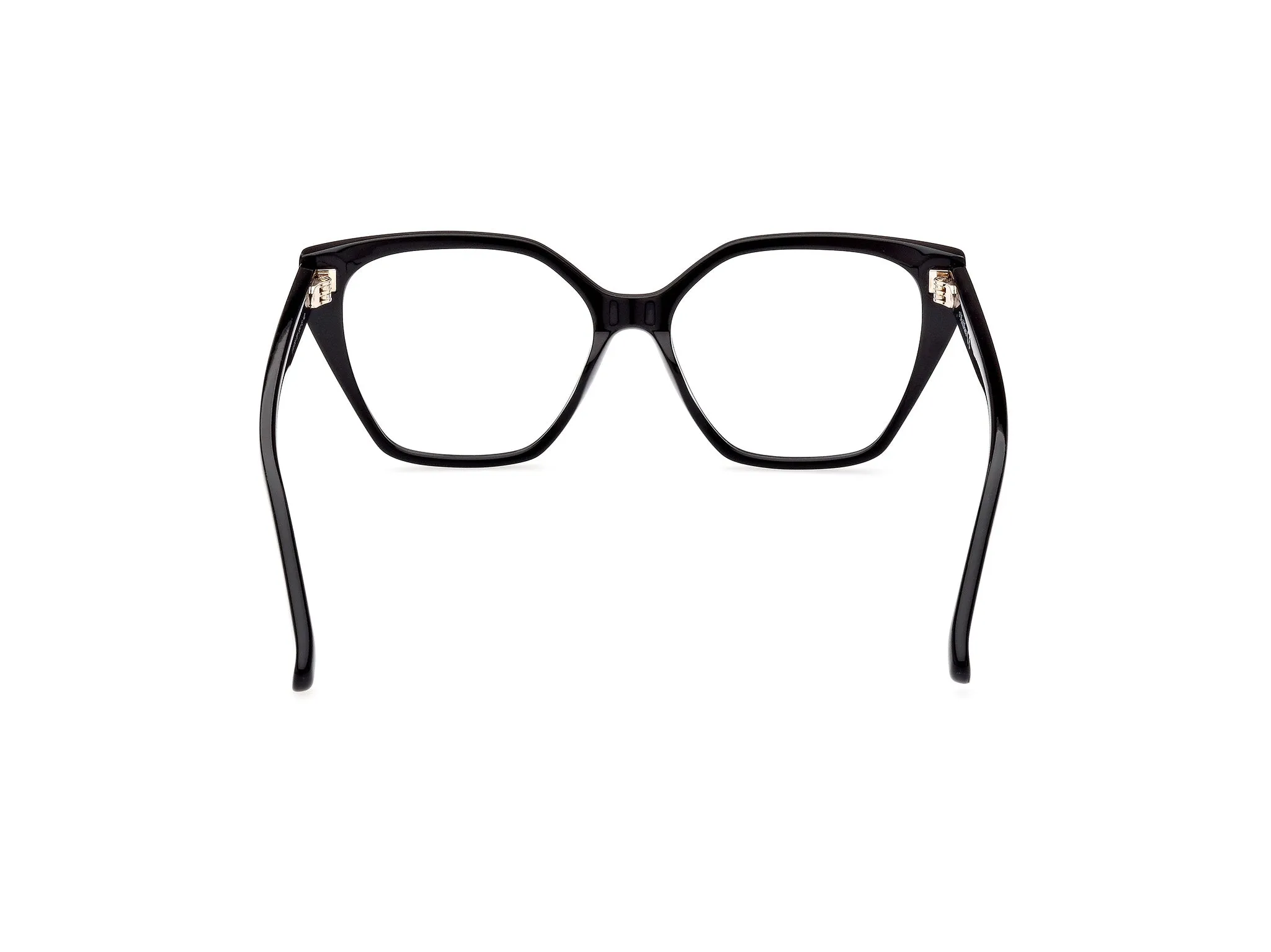 Max Mara MM5085 1 Montature da vista Acetato Nero Geometrica Normale - immagine 4