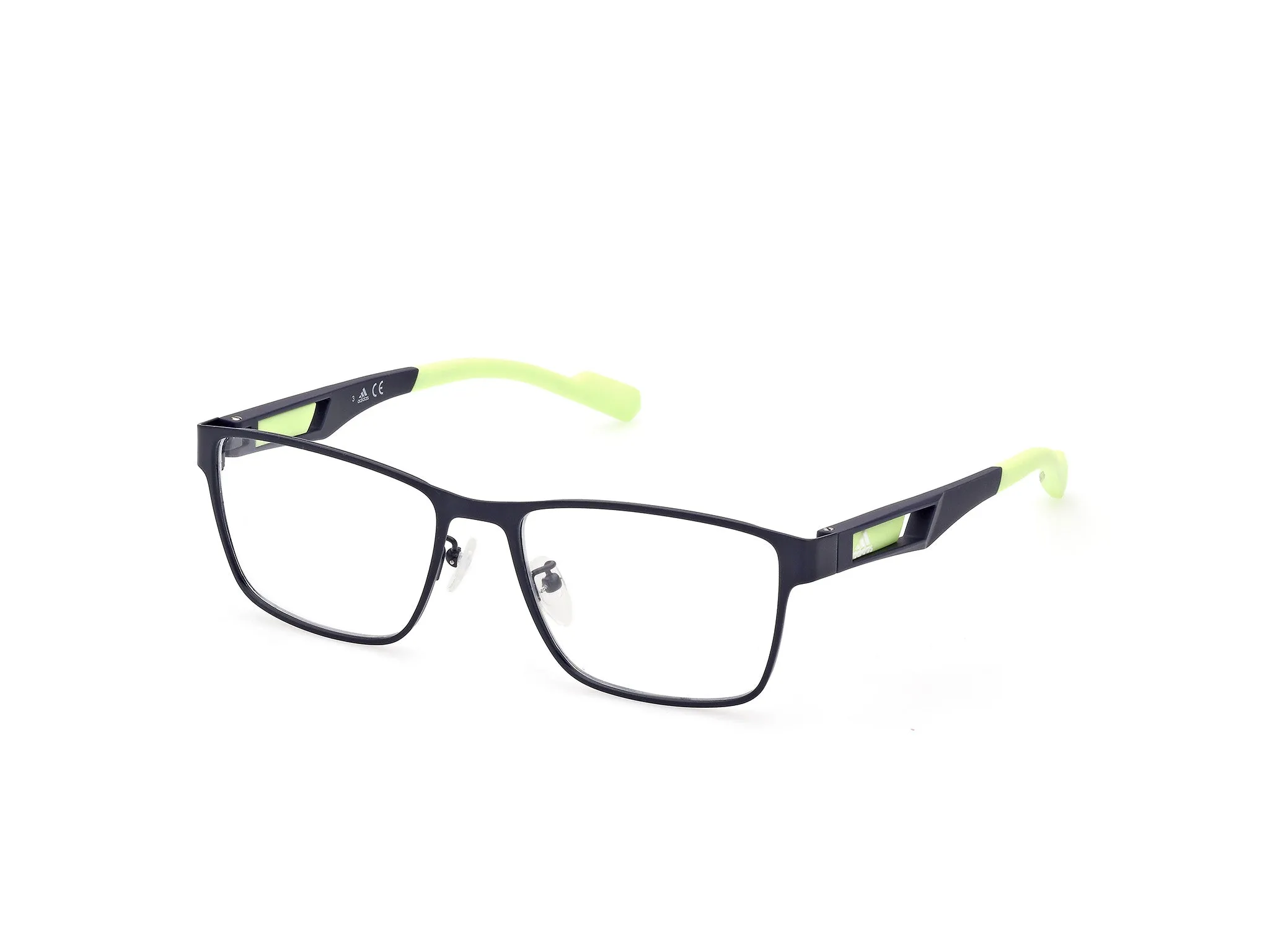 Adidas Sport SP5034 91 Montature da vista Metallo Blu opaco Squadrata Normale - immagine 1