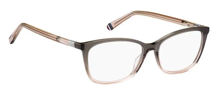 Tommy Hilfiger TH 1965 2M0 Montature da vista Acetato Grigio sfumato Squadrata - immagine 2