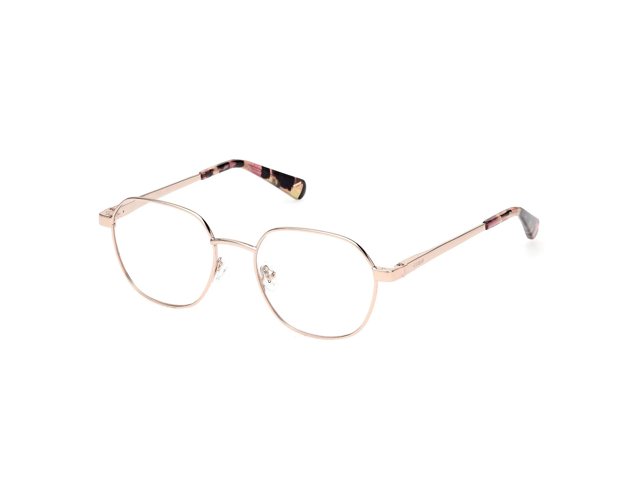 Guess GU5222 28 Montature da vista Metallo Oro Rotonda Normale - immagine 1