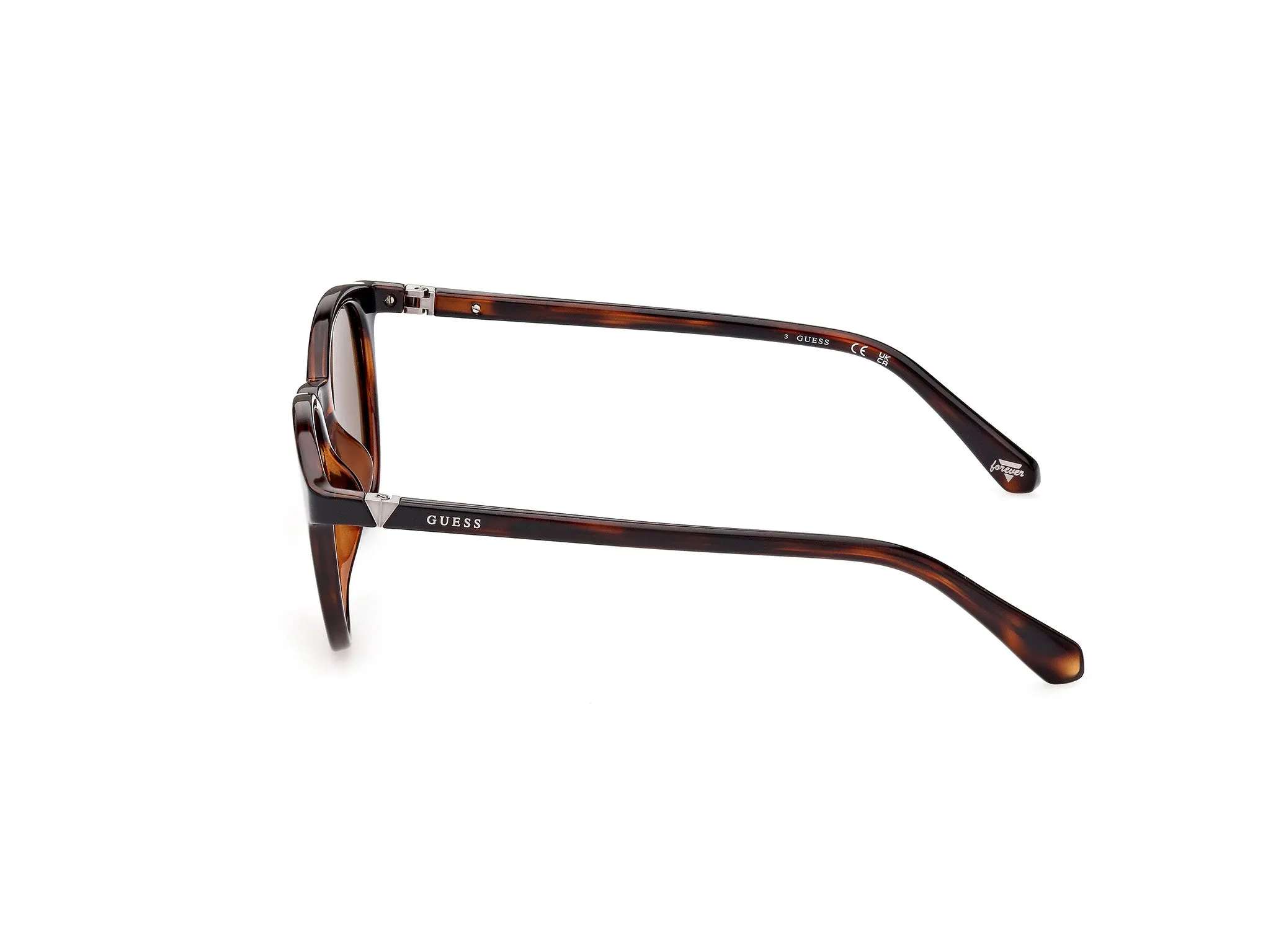 Guess GU5216 52H Occhiali da sole Iniettato Rotonda Polarizzata - immagine 3