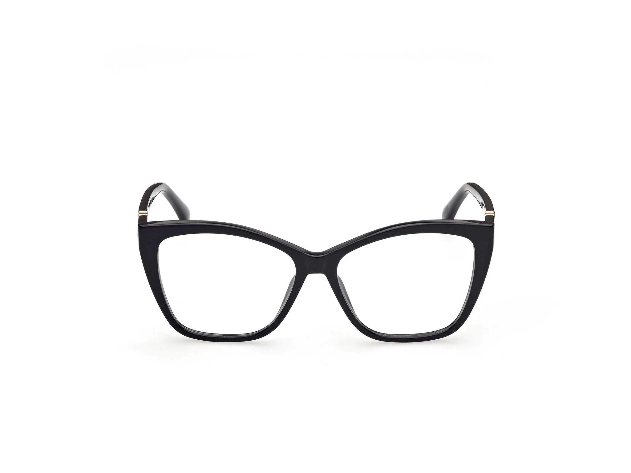 Max Mara MM5036 1 Montature da vista Acetato Nero Squadrata Normale - immagine 2