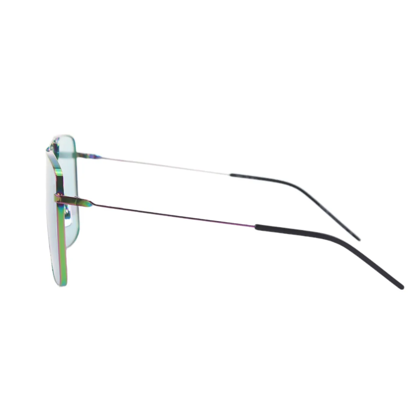 Italia Independent Unisex LOYD 0321 OLG.000 Occhiali da sole outlet Metallo Multi-colore Azzurro Maschera Normale - immagine 3