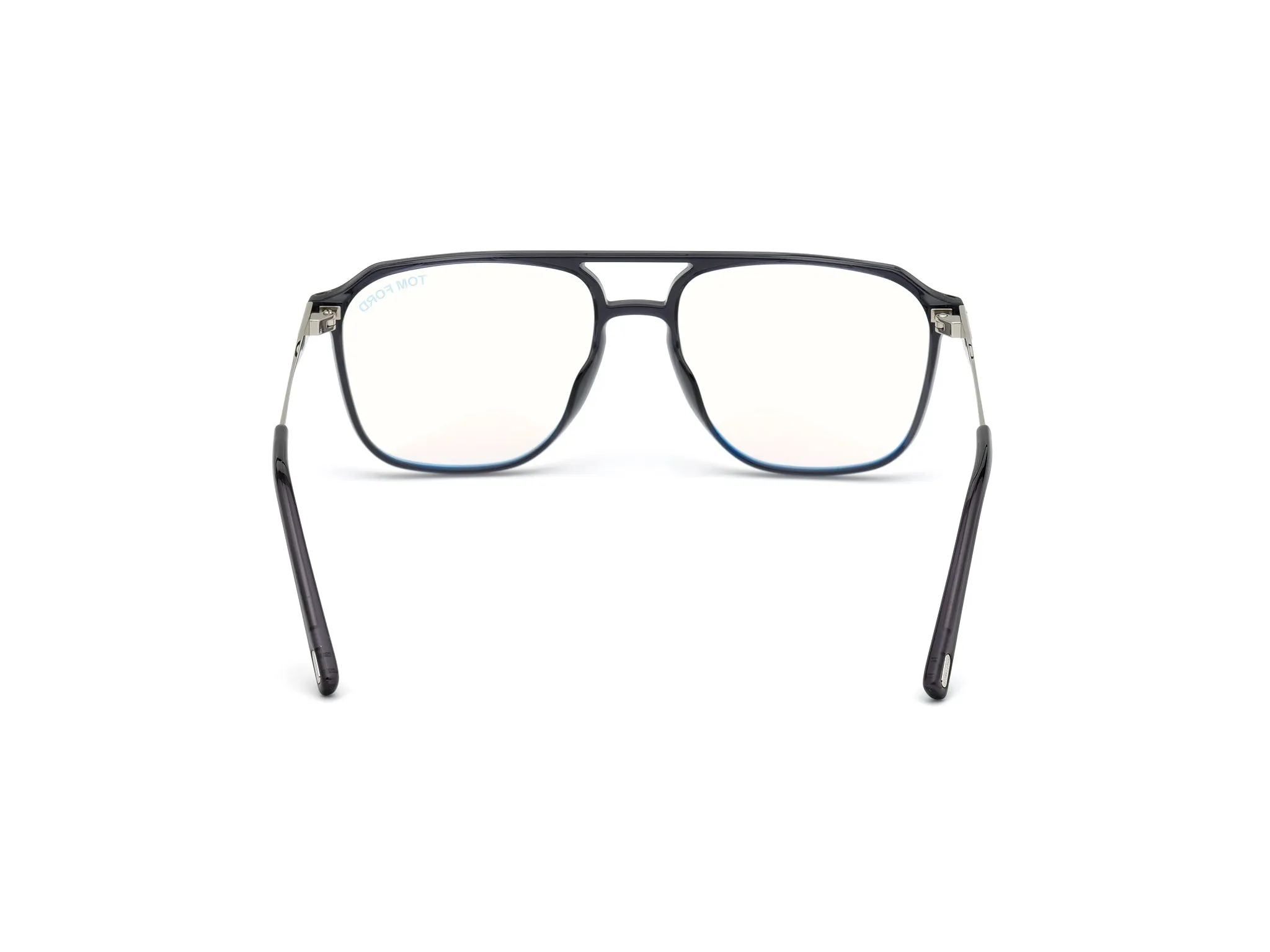 TOM FORD FT5665-B 20 Montature da vista Iniettato Grigio Squadrata Normale - immagine 4