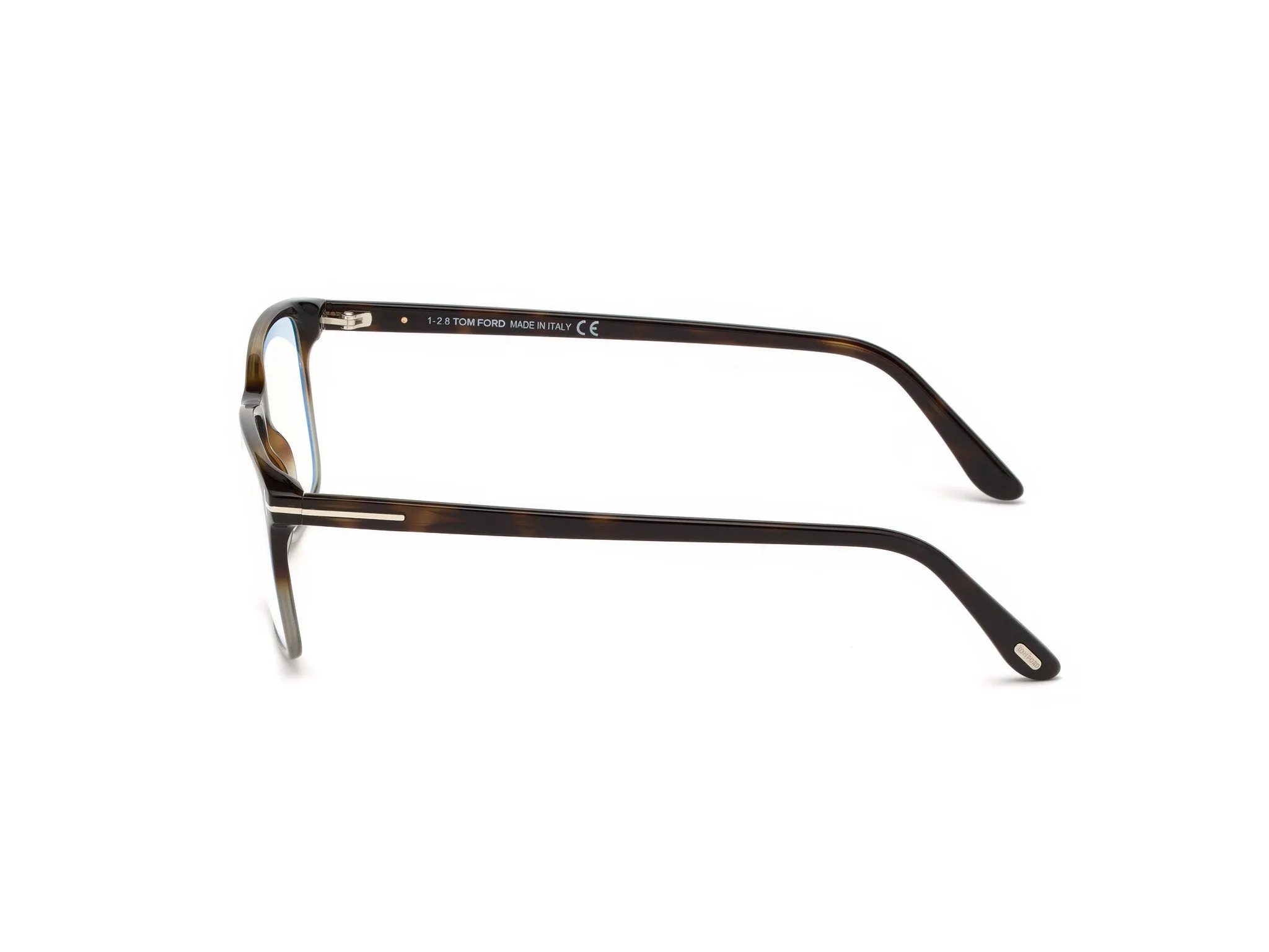 TOM FORD FT5584-B 56 Montature da vista Acetato Havana Geometrica Normale - immagine 3
