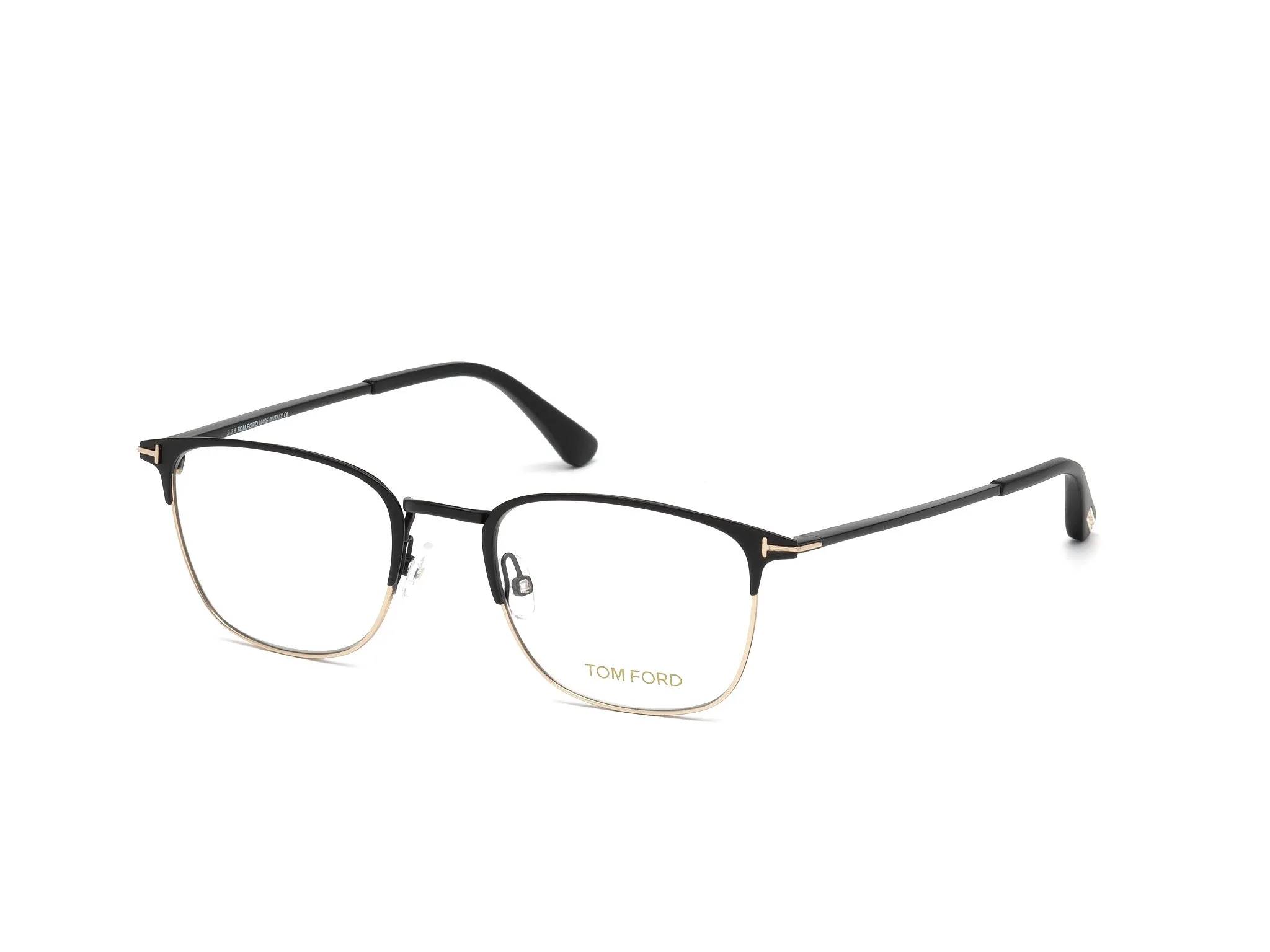 TOM FORD FT5453 2 Montature da vista Metallo Nero Geometrica Normale - immagine 1