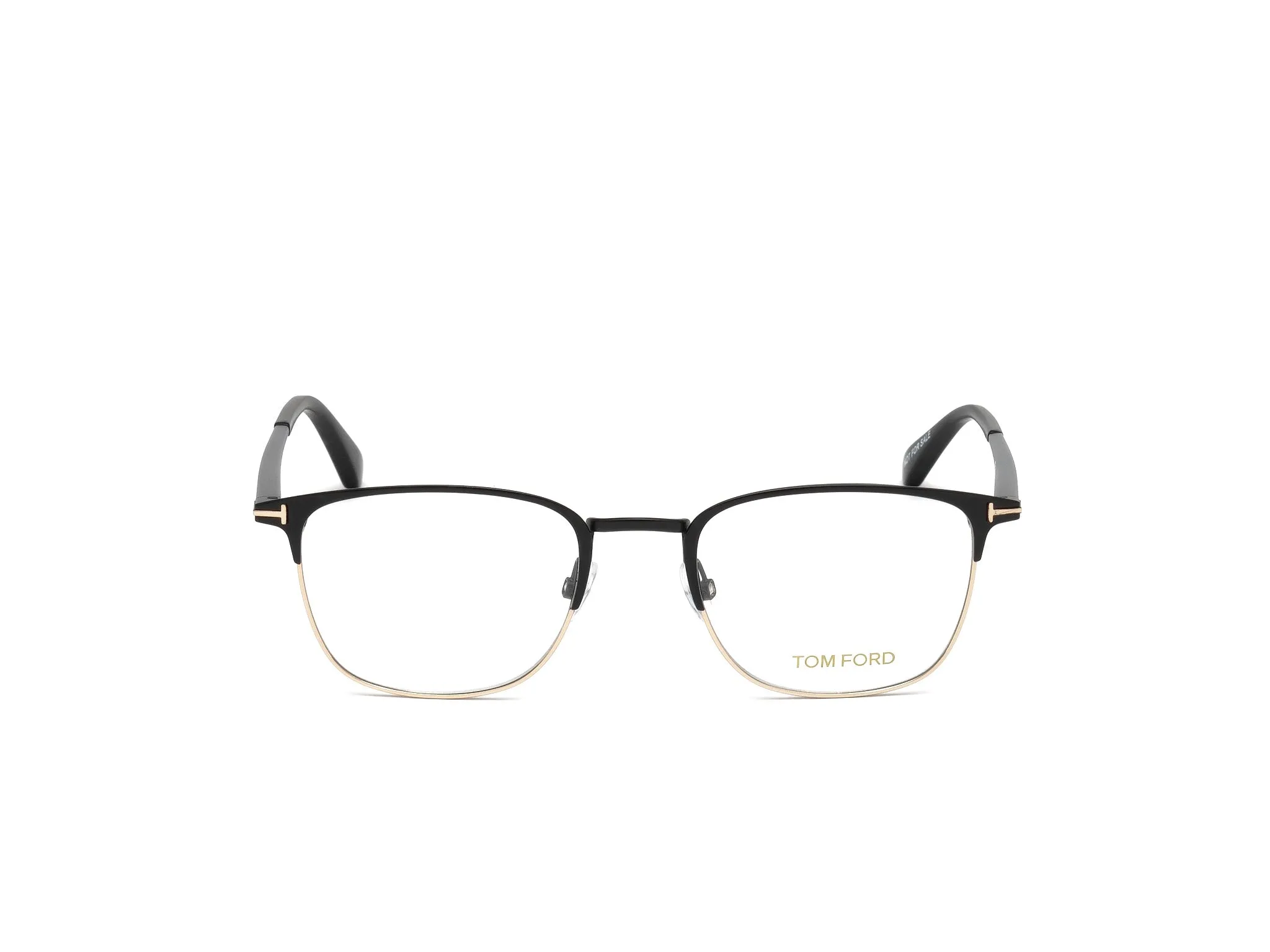 TOM FORD FT5453 2 Montature da vista Metallo Nero Geometrica Normale - immagine 2