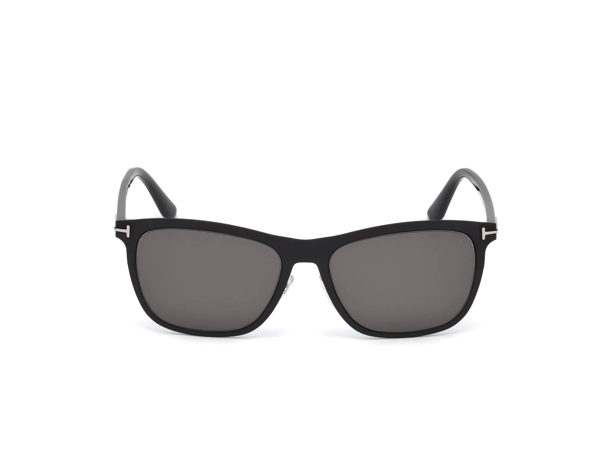 TOM FORD FT0526 ALASDHAIR 02A Occhiali da sole Metallo Nero Fumo Geometrica Normale - immagine 2