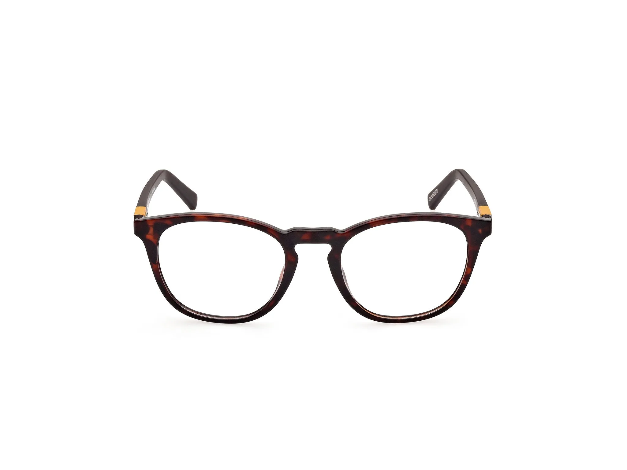 Timberland TB1766 52 Montature da vista Iniettato Havana Rotonda Normale - immagine 2