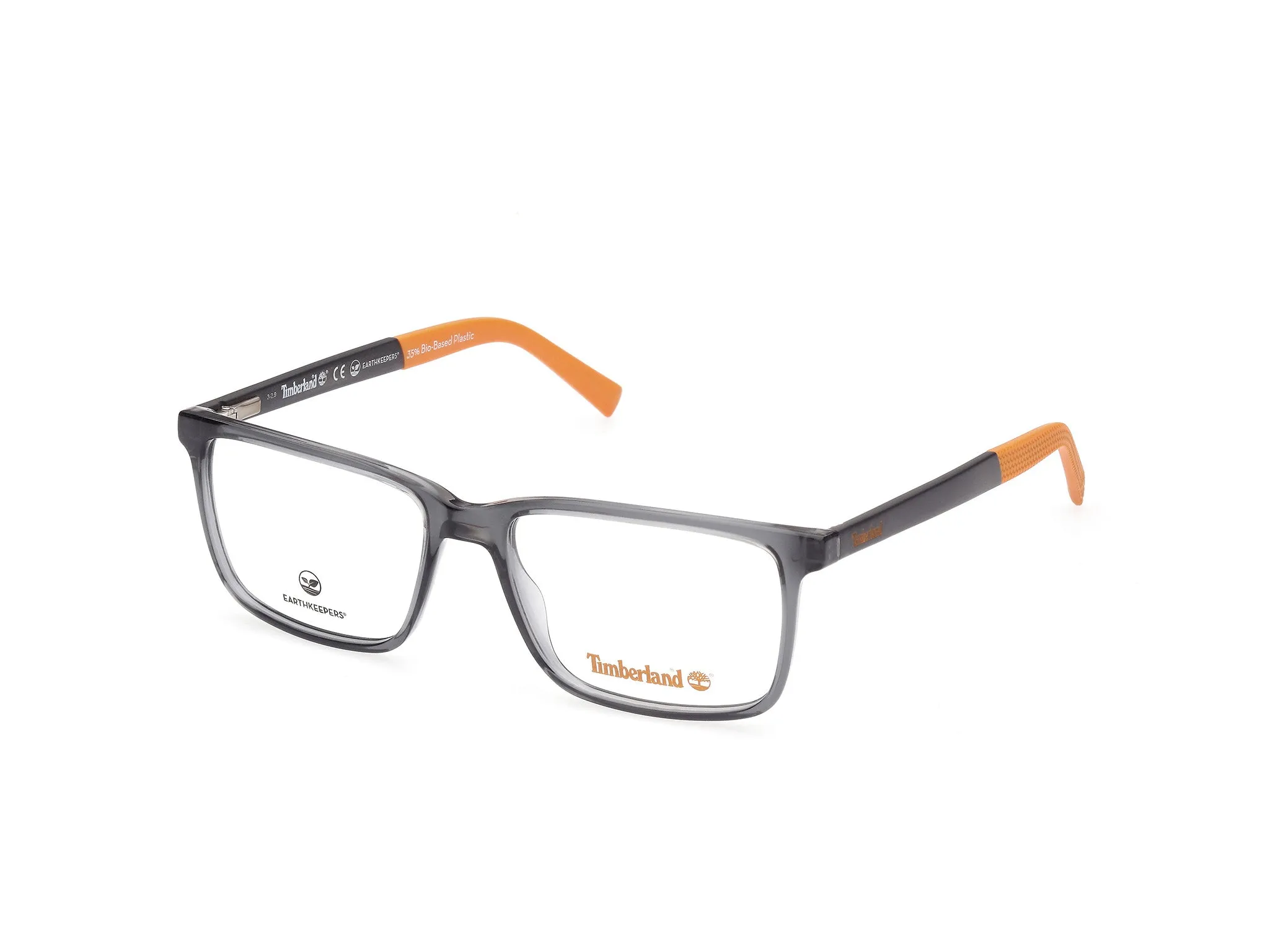 Timberland TB1673 20 Montature da vista Iniettato Grigio Squadrata Normale - immagine 1