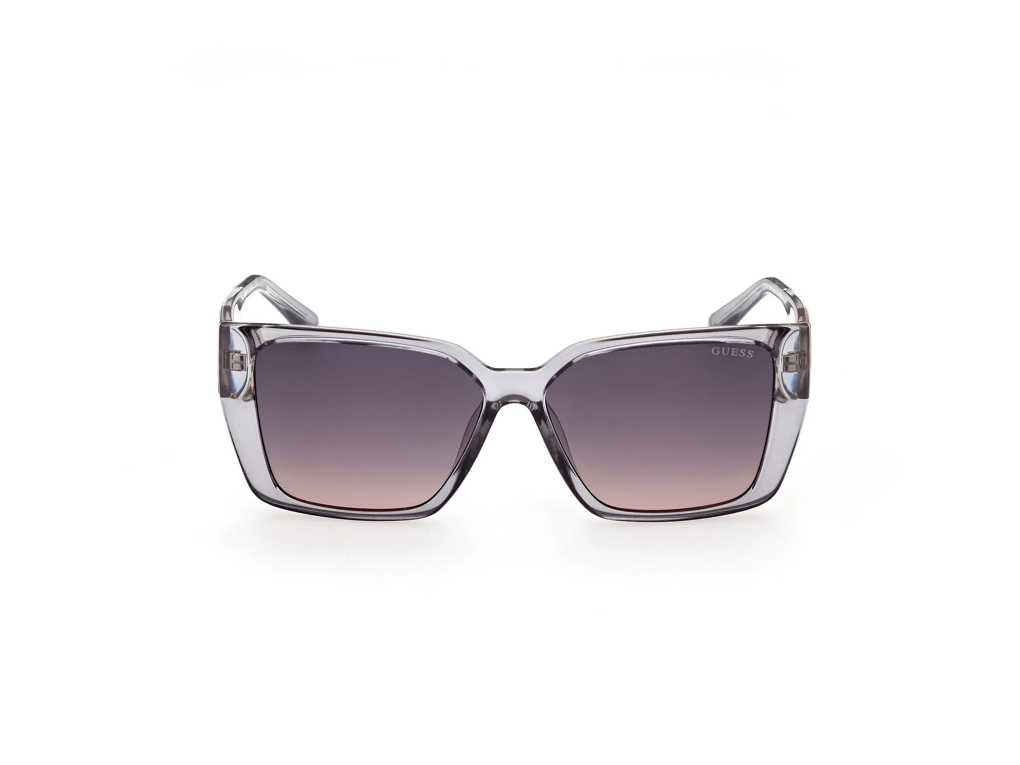 Guess GU7818 20B Occhiali da sole Iniettato Grigio Fumo Squadrata Normale Sfumato - immagine 2