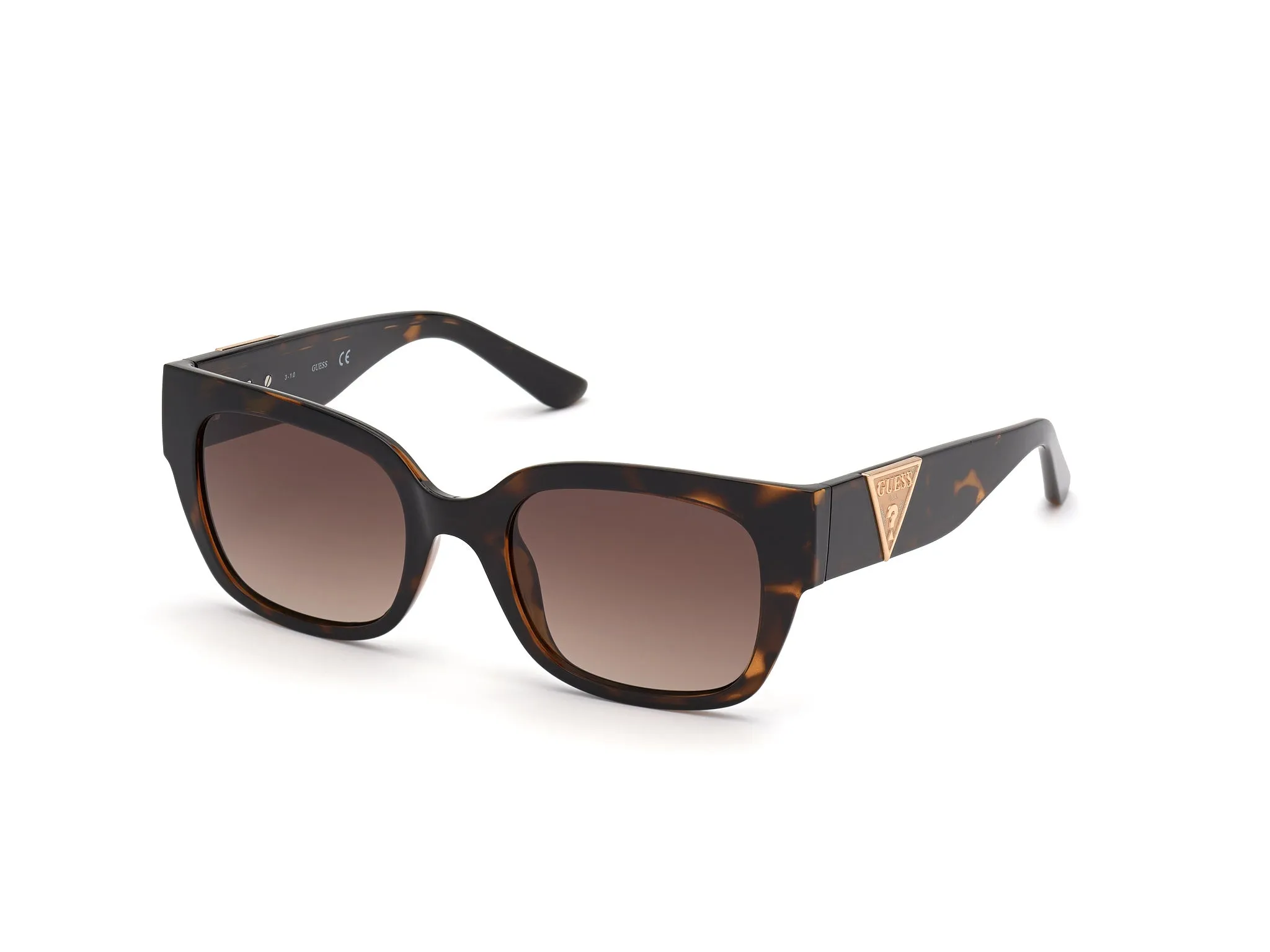 Guess GU7742 52F Occhiali da sole Iniettato Squadrata Normale Sfumato - immagine 1