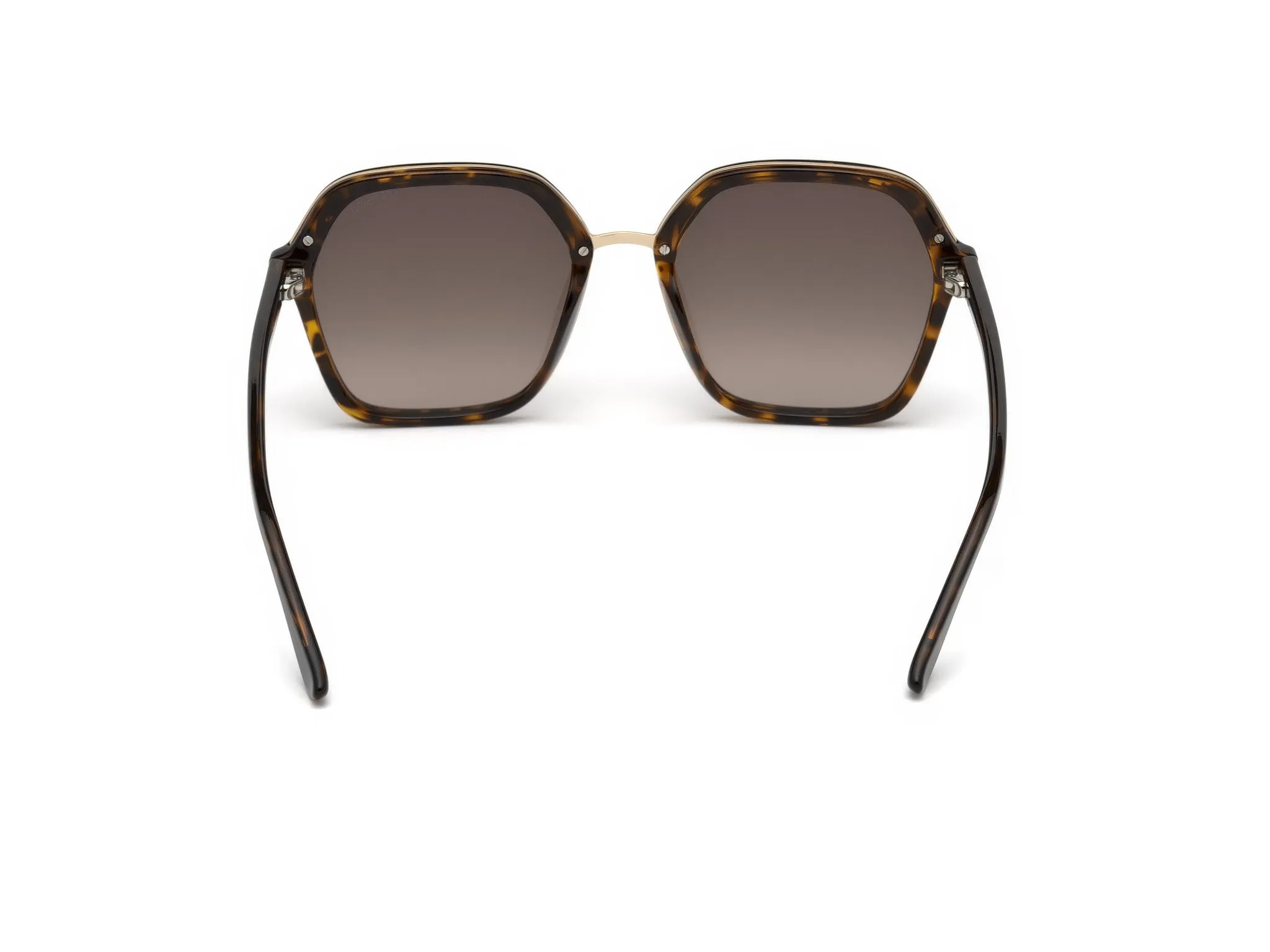 Guess GU7557 52F Occhiali da sole Iniettato Geometrica Normale Sfumato - immagine 4
