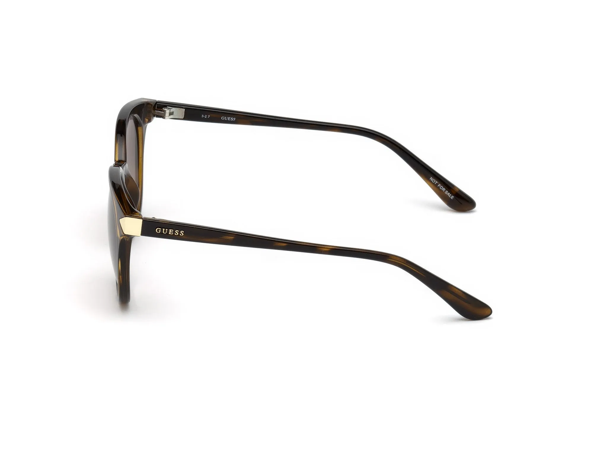 Guess GU7550 52F Occhiali da sole Iniettato Rotonda Normale - immagine 4