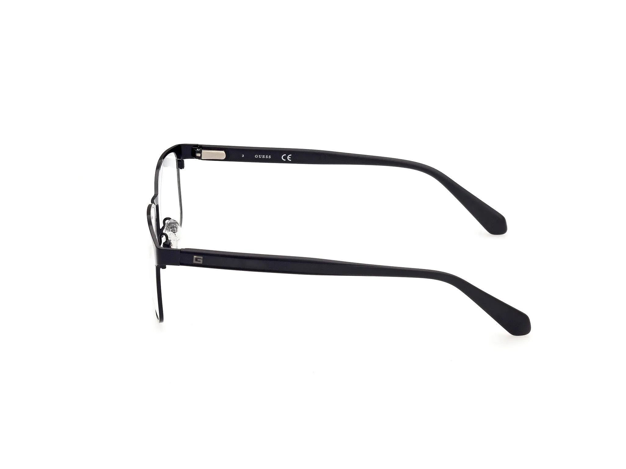 Guess GU50045 2 Montature da vista Metallo Nero Squadrata Normale - immagine 3