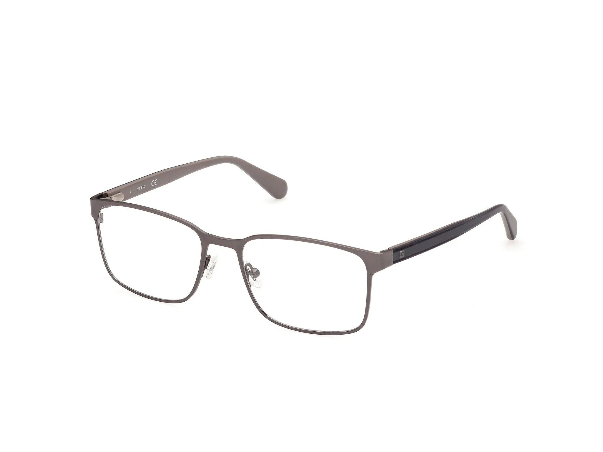 Guess GU50045 6 Montature da vista Metallo Grigio Squadrata Normale - immagine 1
