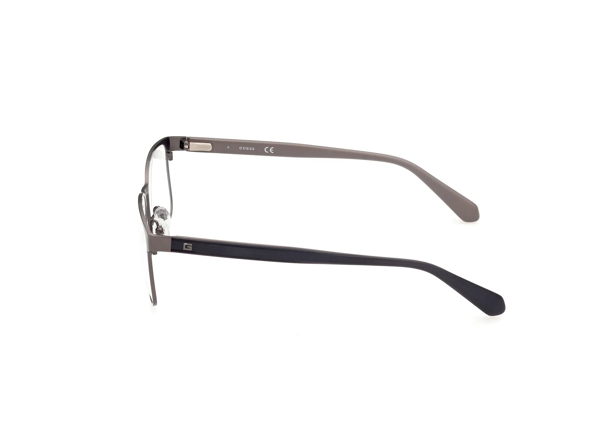 Guess GU50045 6 Montature da vista Metallo Grigio Squadrata Normale - immagine 3