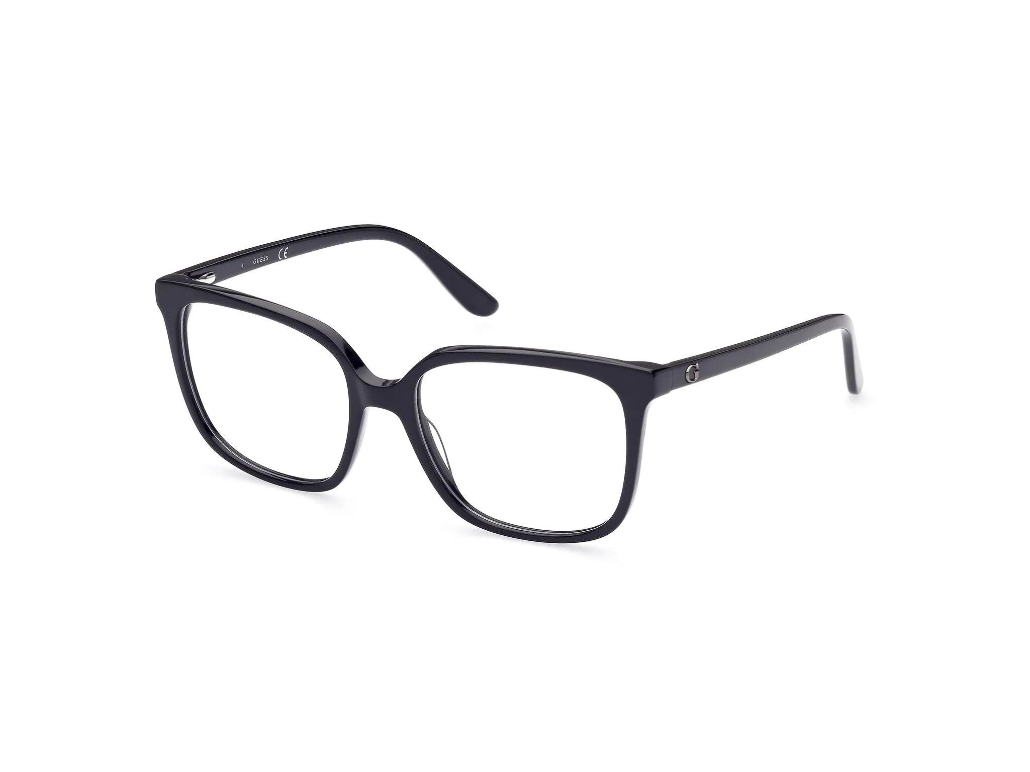 Guess GU2871 1 Montature da vista Acetato Nero Squadrata Normale - immagine 1