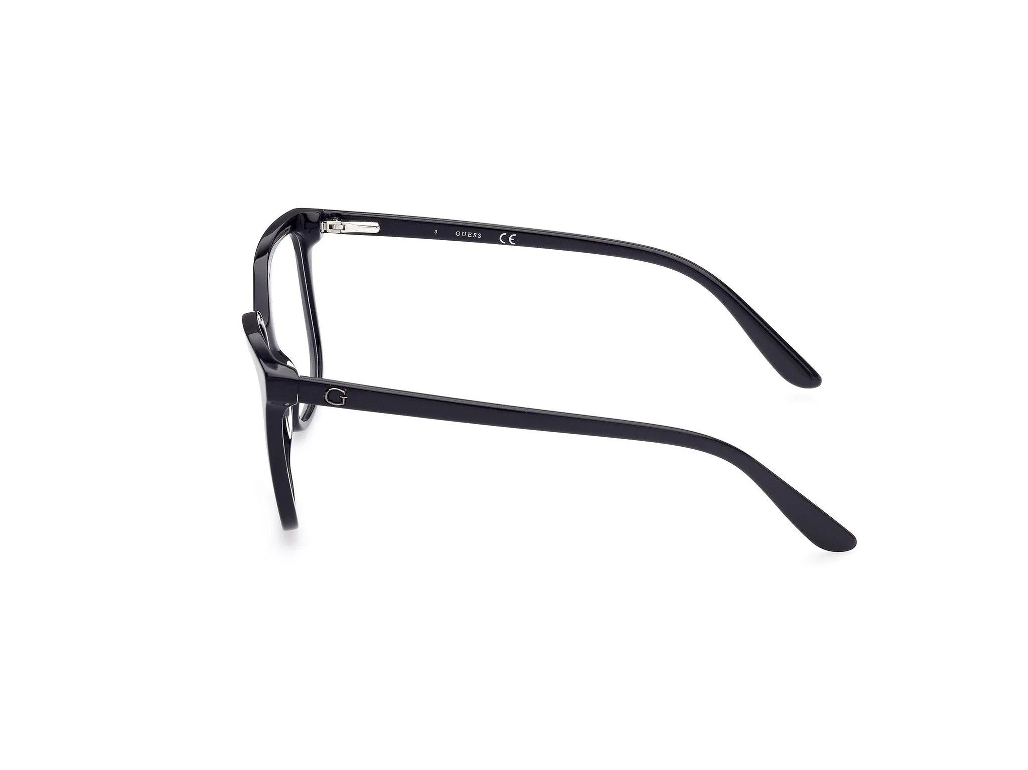Guess GU2871 1 Montature da vista Acetato Nero Squadrata Normale - immagine 3