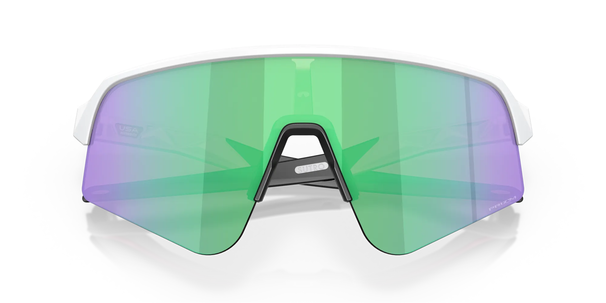 Oakley OO9465 SUTRO LITE SWEEP 946504 Occhiali da sole O_Matter Bianco Prizm Road Jade Maschera Normale Prizm - immagine 2