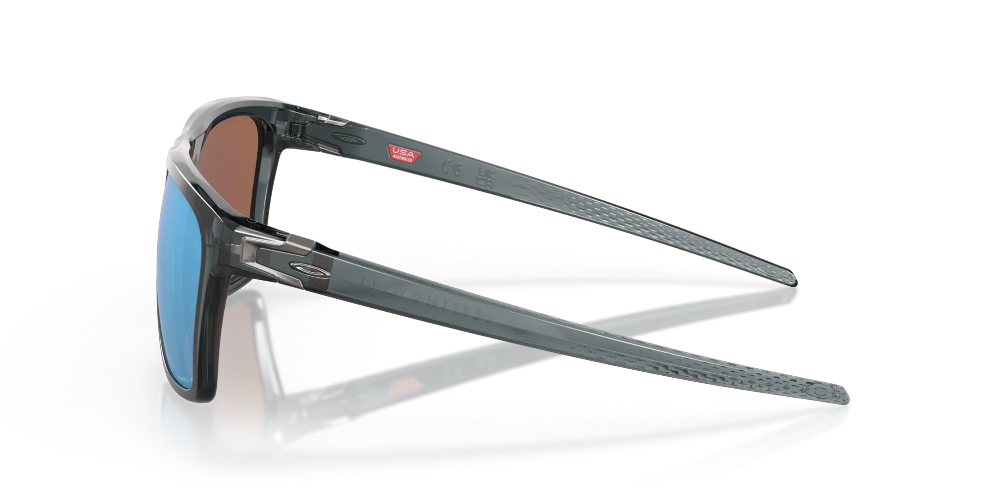 Oakley OO9100 LEFFINGWELL 910005 Occhiali da sole O_Matter Nero Prizm Deep Water Polar Squadrata Polarizzata Prizm - immagine 4