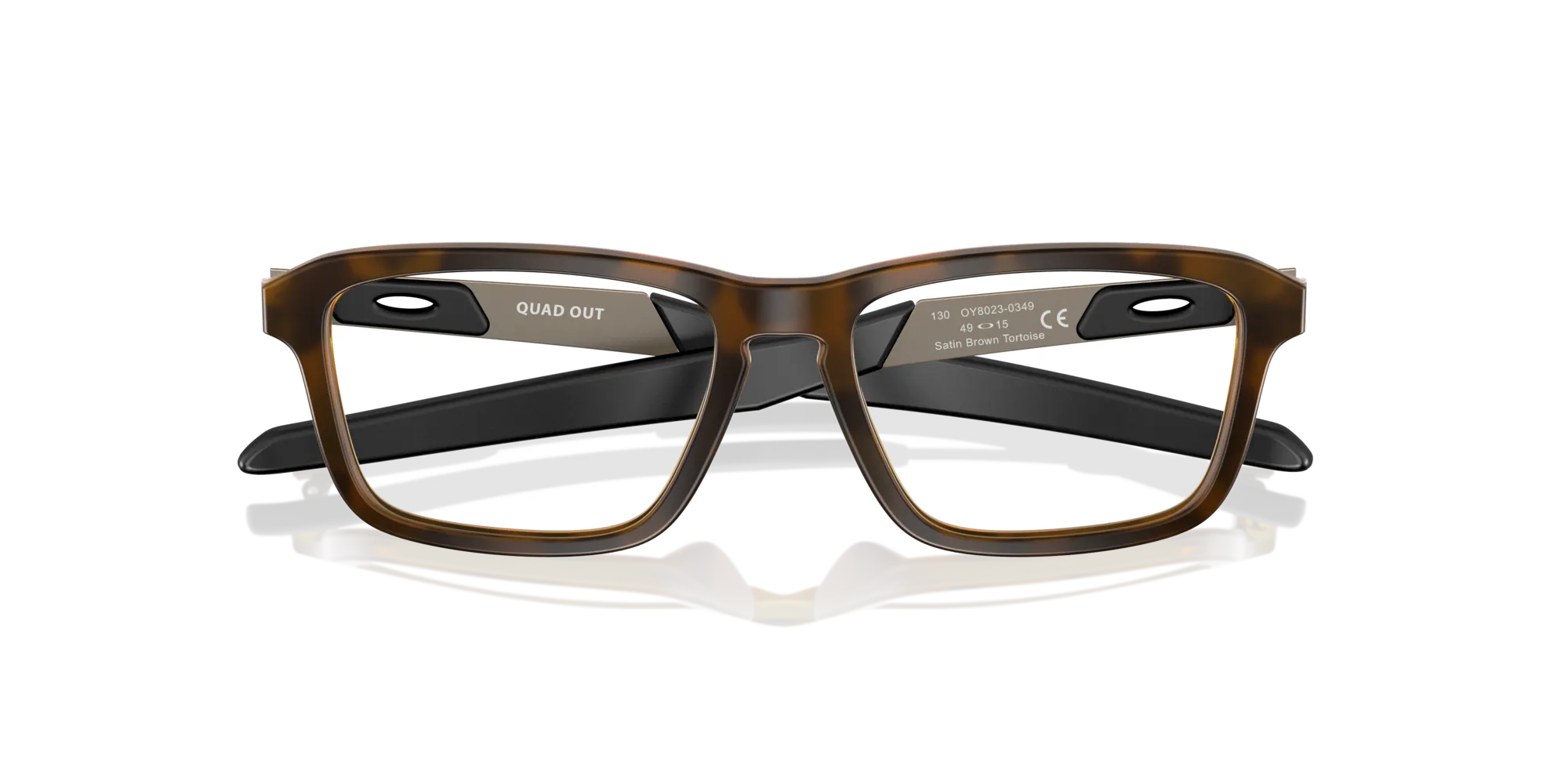 Oakley OY8023 QUAD OUT 802303 Montature da vista O_Matter Marrone Squadrata Normale - immagine 2