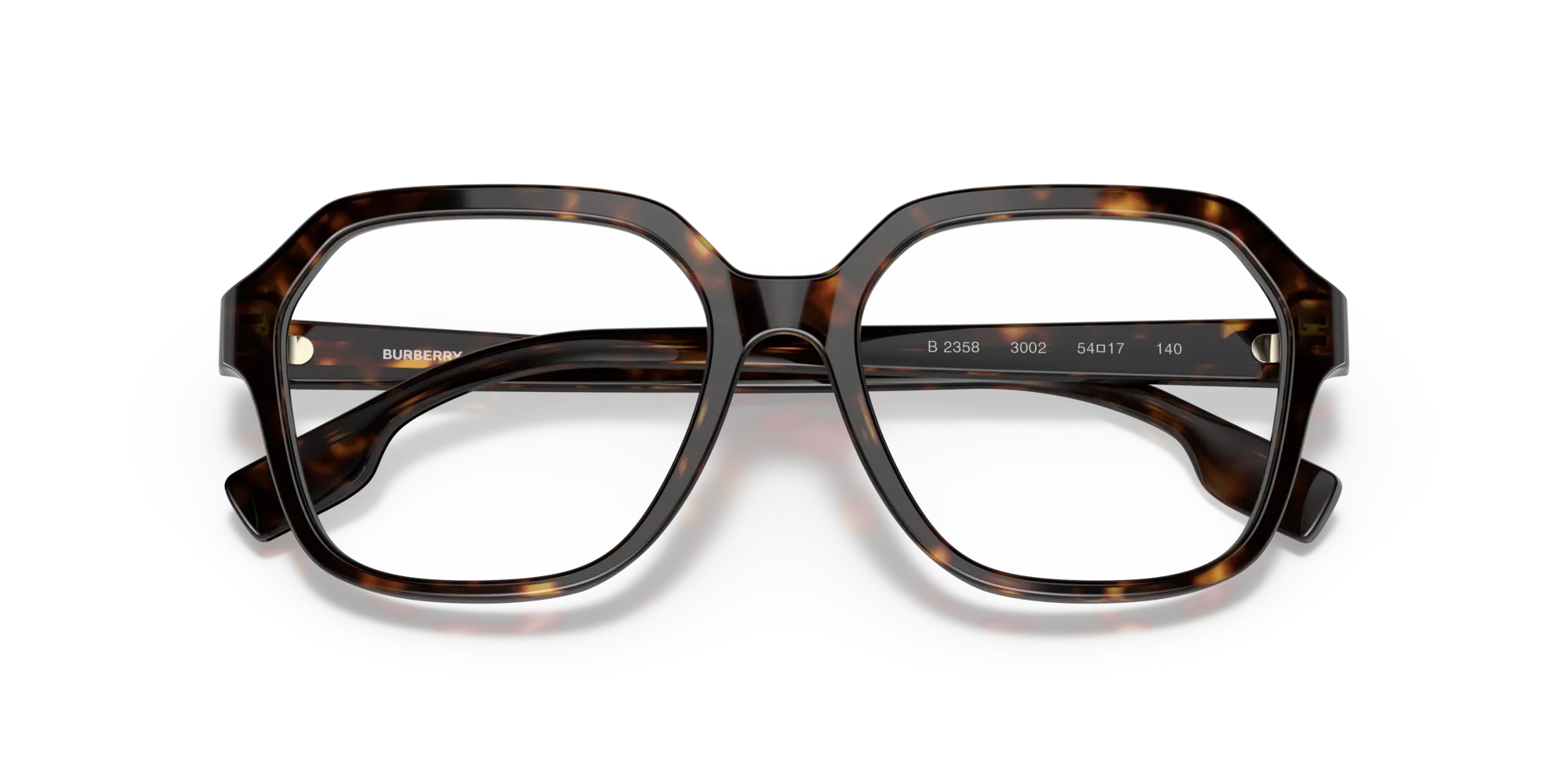Burberry BE2358 ISABELLA 3002 Montature da vista Acetato Marrone Squadrata Normale - immagine 2