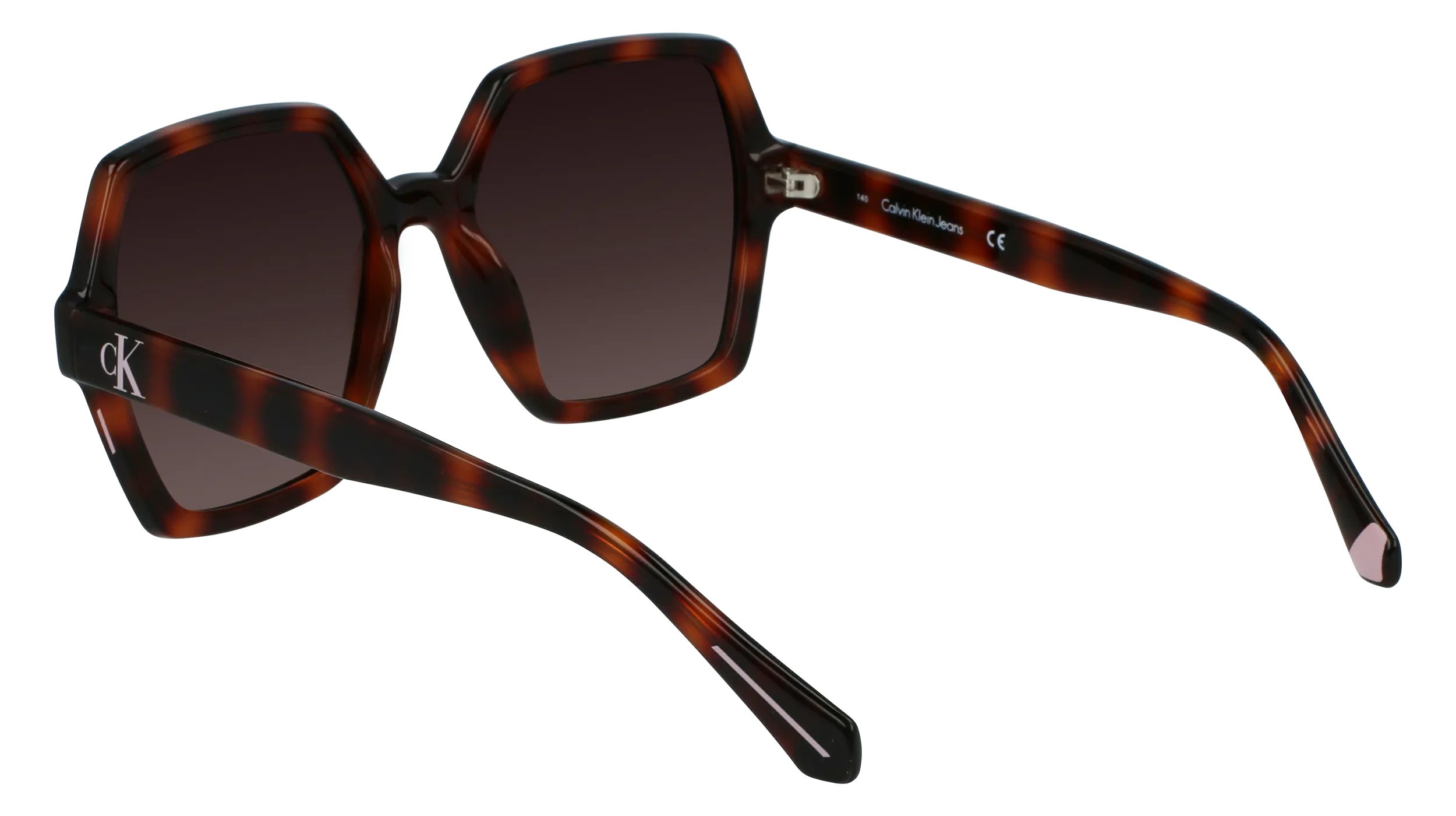 Calvin Klein CKJ21629S 240 Occhiali da sole Iniettato Havana Squadrata Normale - immagine 3
